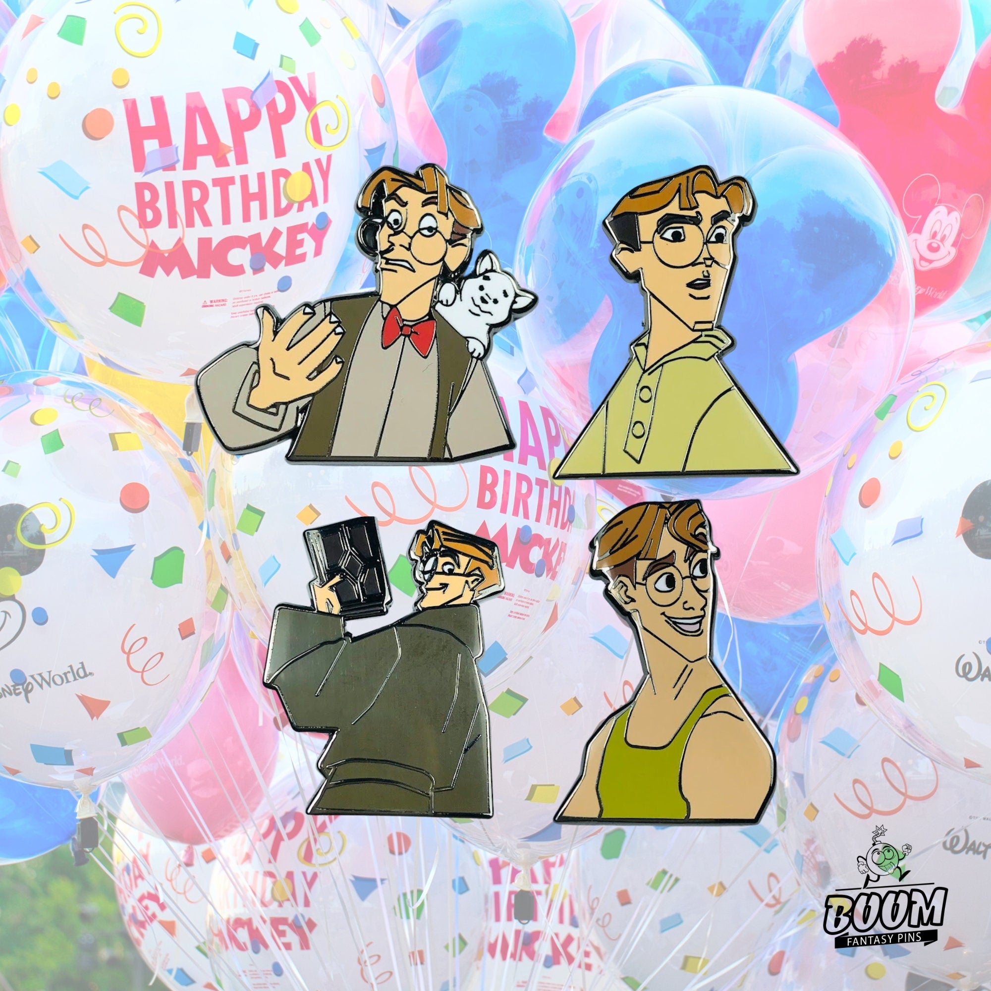 Pin – Milo Thatch from Atlantis The Lost Empire – Disney Fantasy