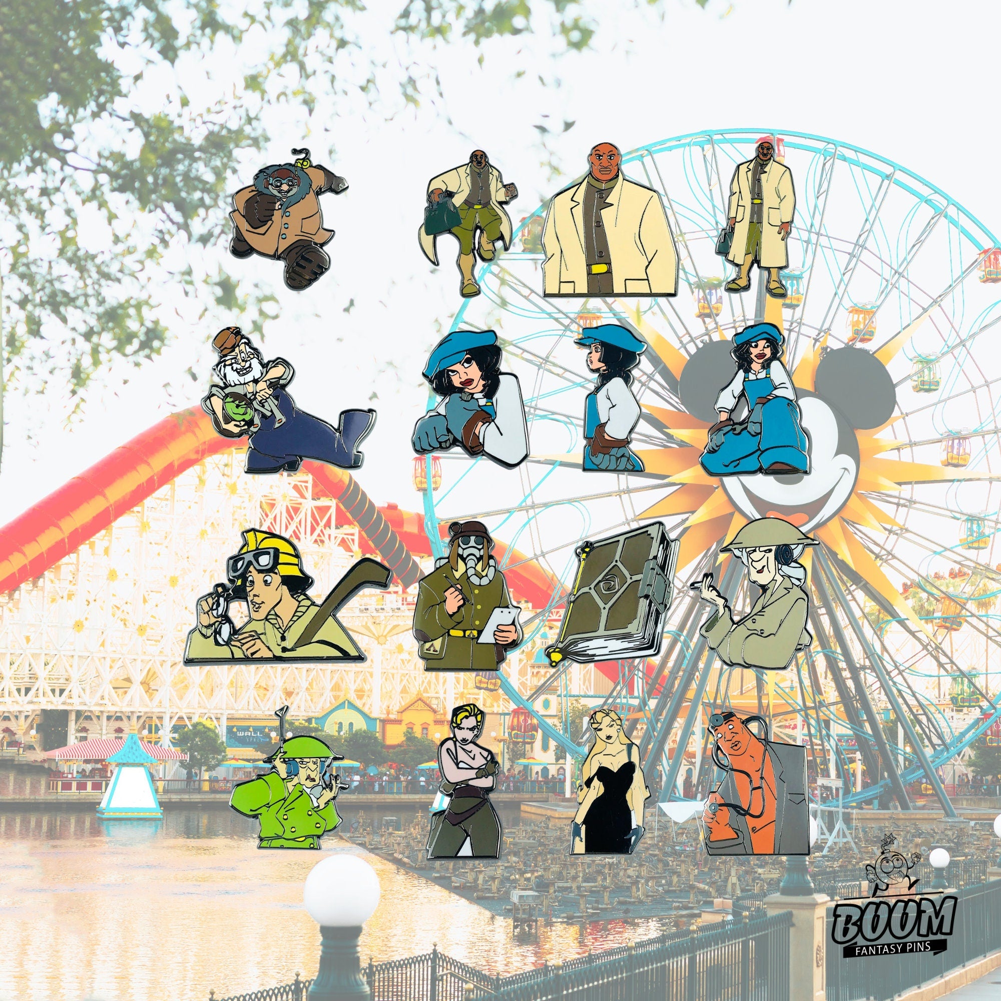 Pin – Milo Thatch from Atlantis The Lost Empire – Disney Fantasy