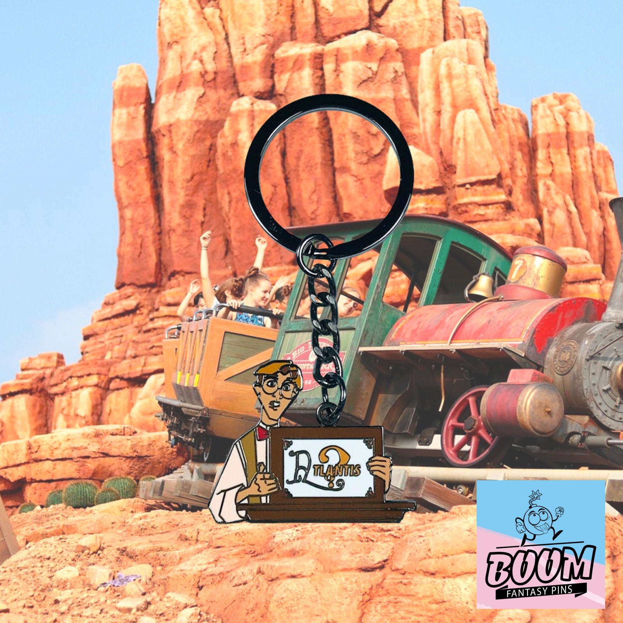 Llavero – Milo James Thatch de Atlantis: El Imperio Perdido – Disney Fantasy