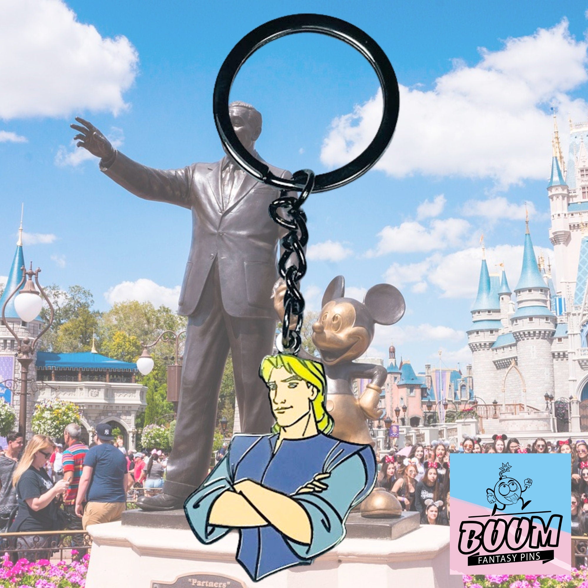 Llavero – Capitán John Smith de Pocahontas – Disney Fantasy