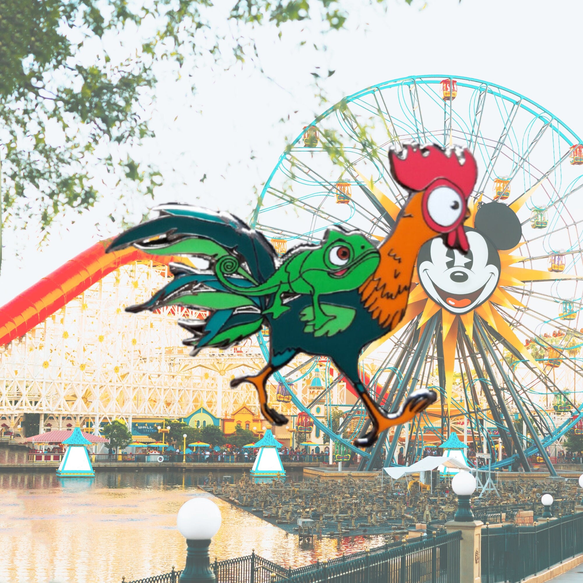 Pin – Hei Hei and Pascal from Moana – Disney Fantasy