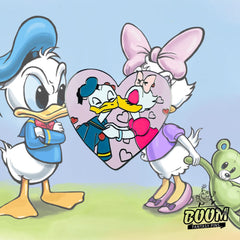 Pin – Pato Donald y Pato Daisy de El Sr. Pato sale – Disney Fantasy