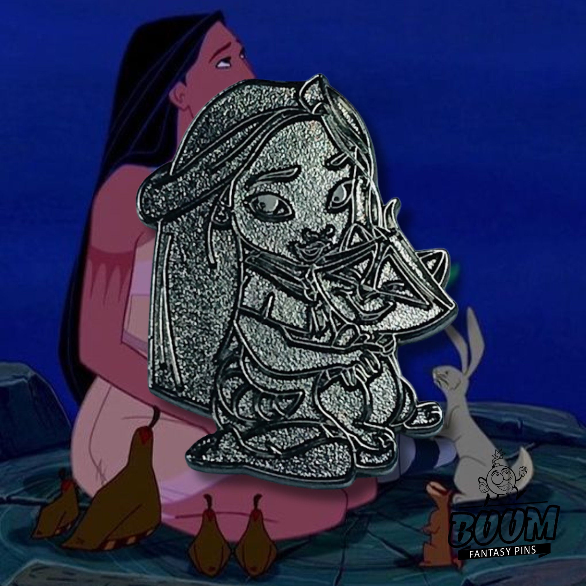 Pin's – Pocahontas et Meeko de Pocahontas – Disney Fantasy