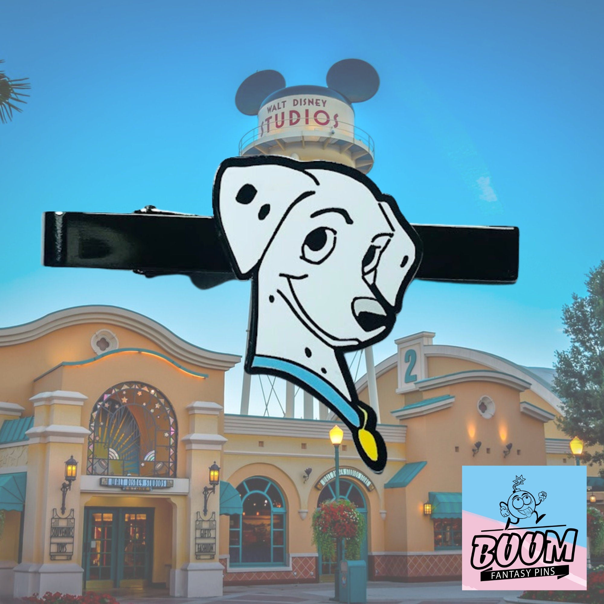 Pinza de corbata – Perdita de 101 Dálmatas – Disney Fantasy