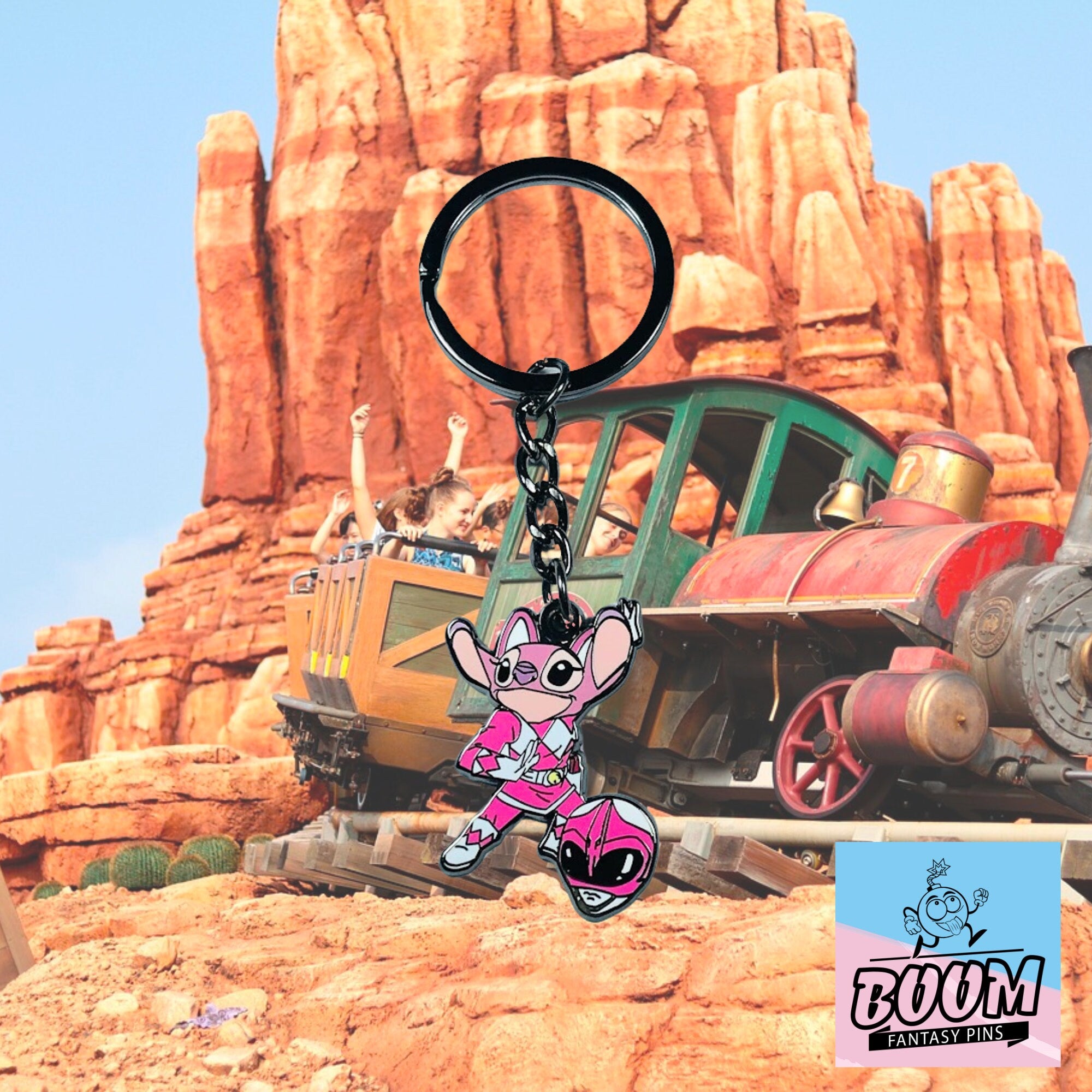 Porte-clés – Ange de Lilo &amp; Stitch – Disney Fantasy