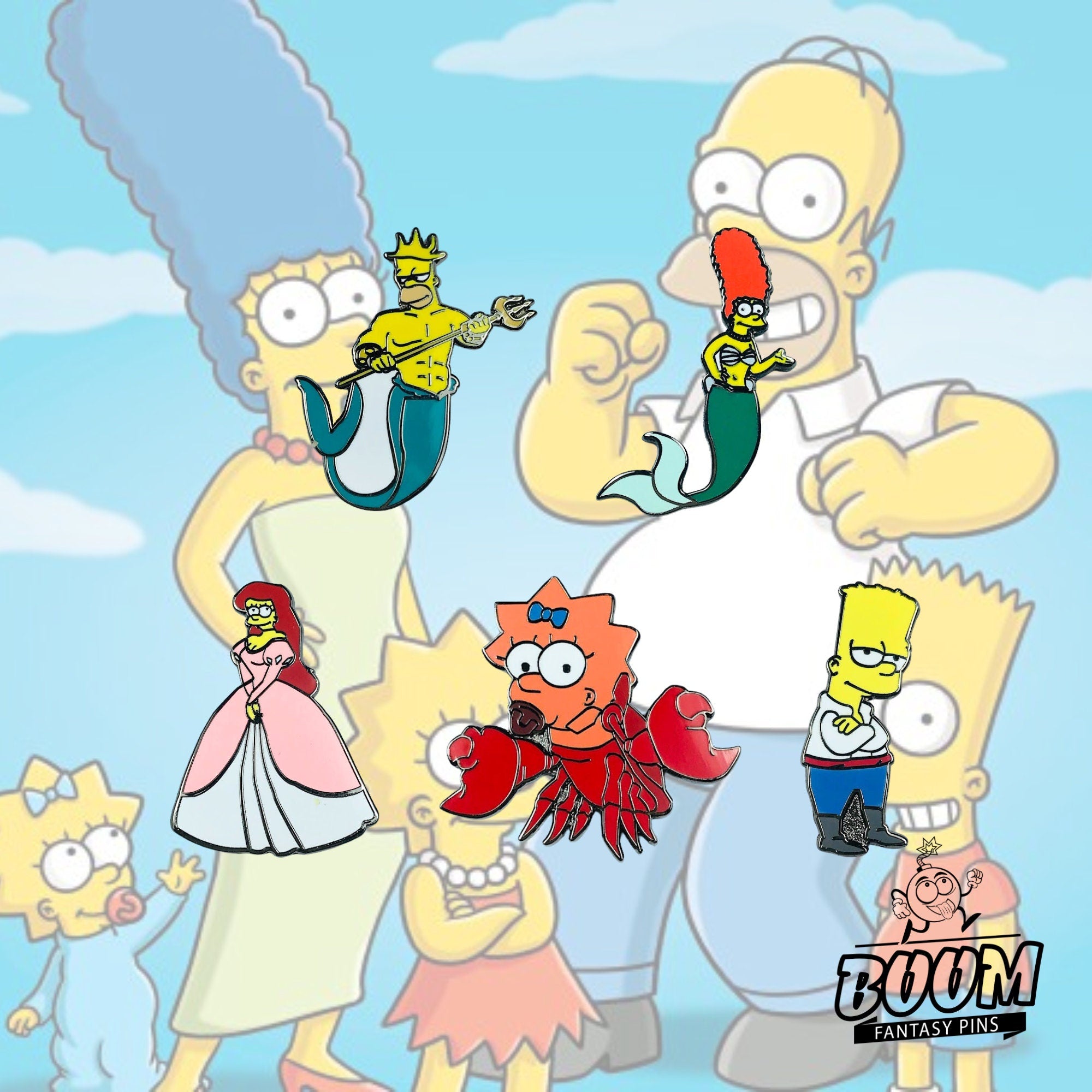 Pin's – Marge Simpson des Simpson – Disney Fantasy