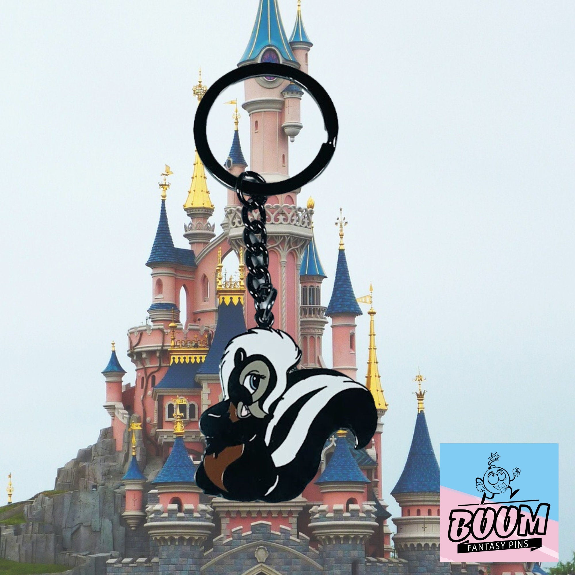 Llavero – Flor de Bambi – Disney Fantasy