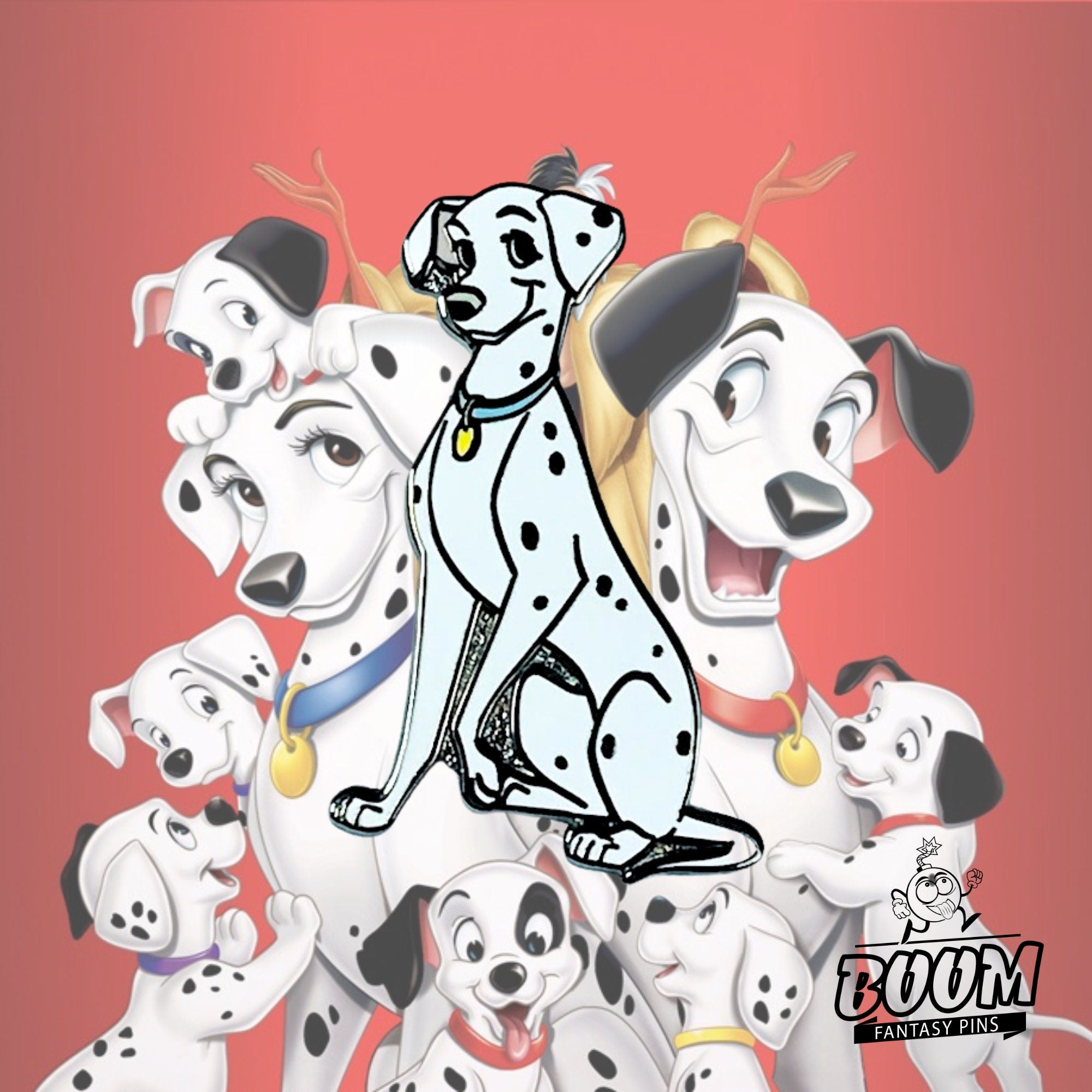 Pin's – Perdita des 101 Dalmatiens – Disney Fantasy