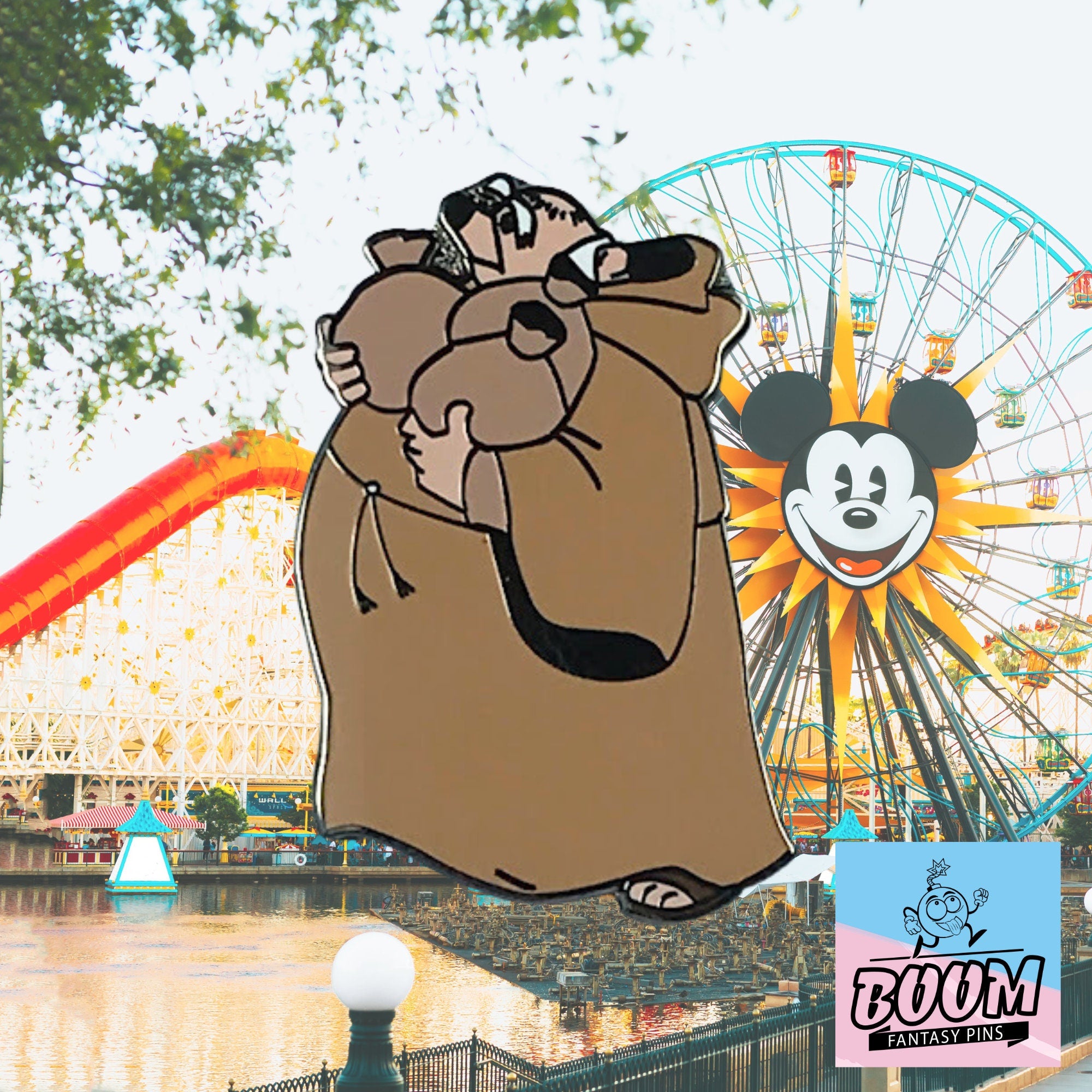 Pin – Fraile Tuck de Robin Hood – Disney Fantasy