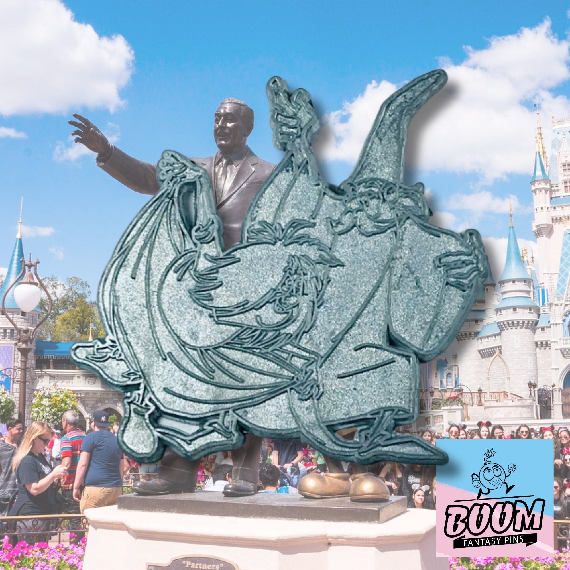 Pin's – Madame Mim et Berlin du film Merlin l'Enchanteur – Disney Fantasy