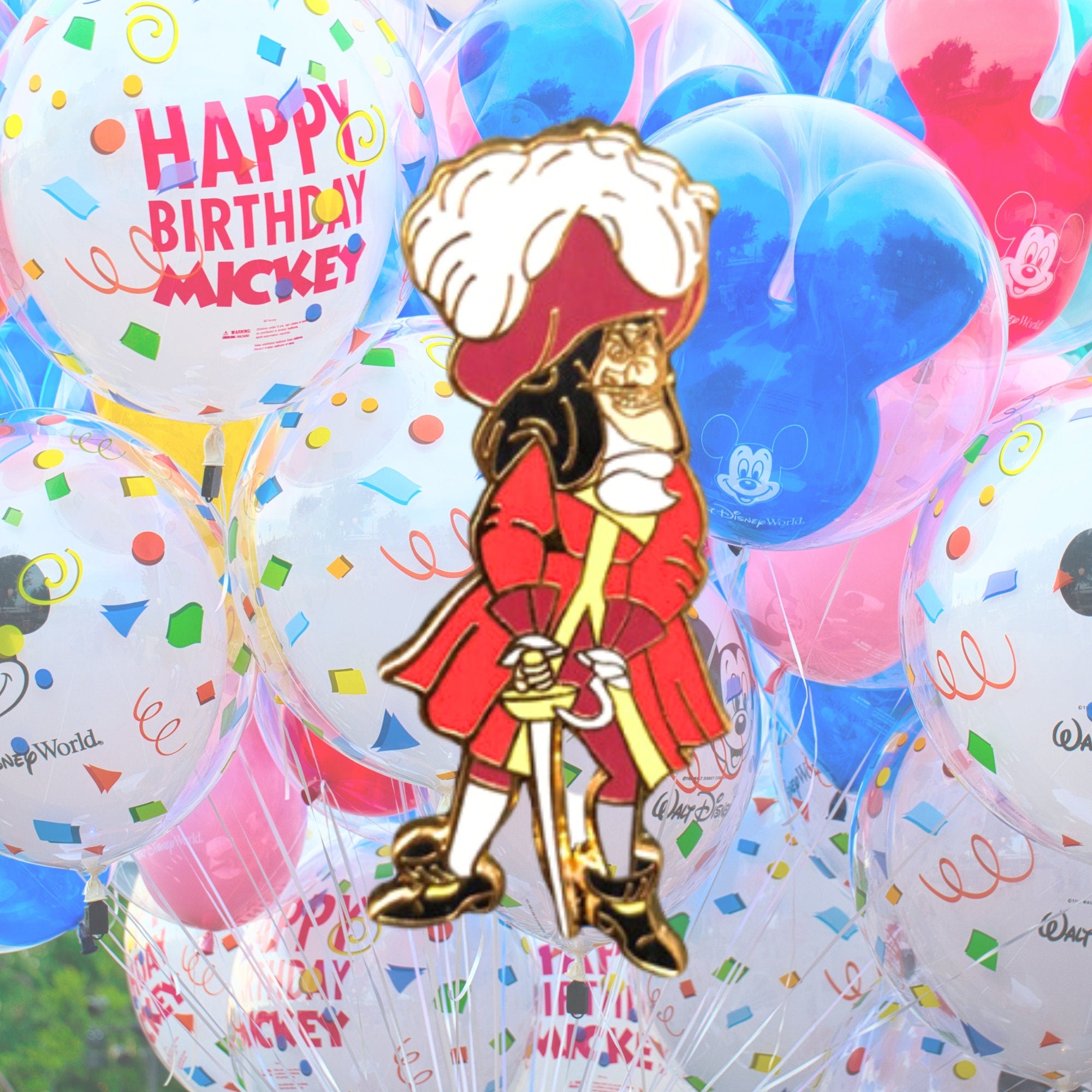 Pin's – Capitaine Crochet de Peter Pan – Disney Fantasy