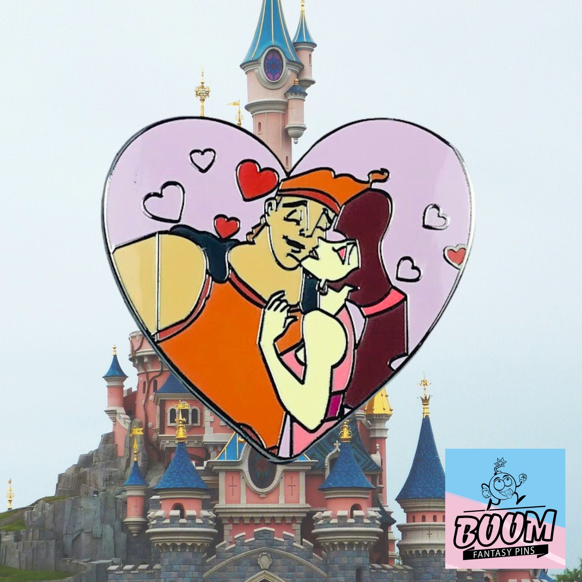 Pin's – Hercule et Mégara du film Hercule – Disney Fantasy