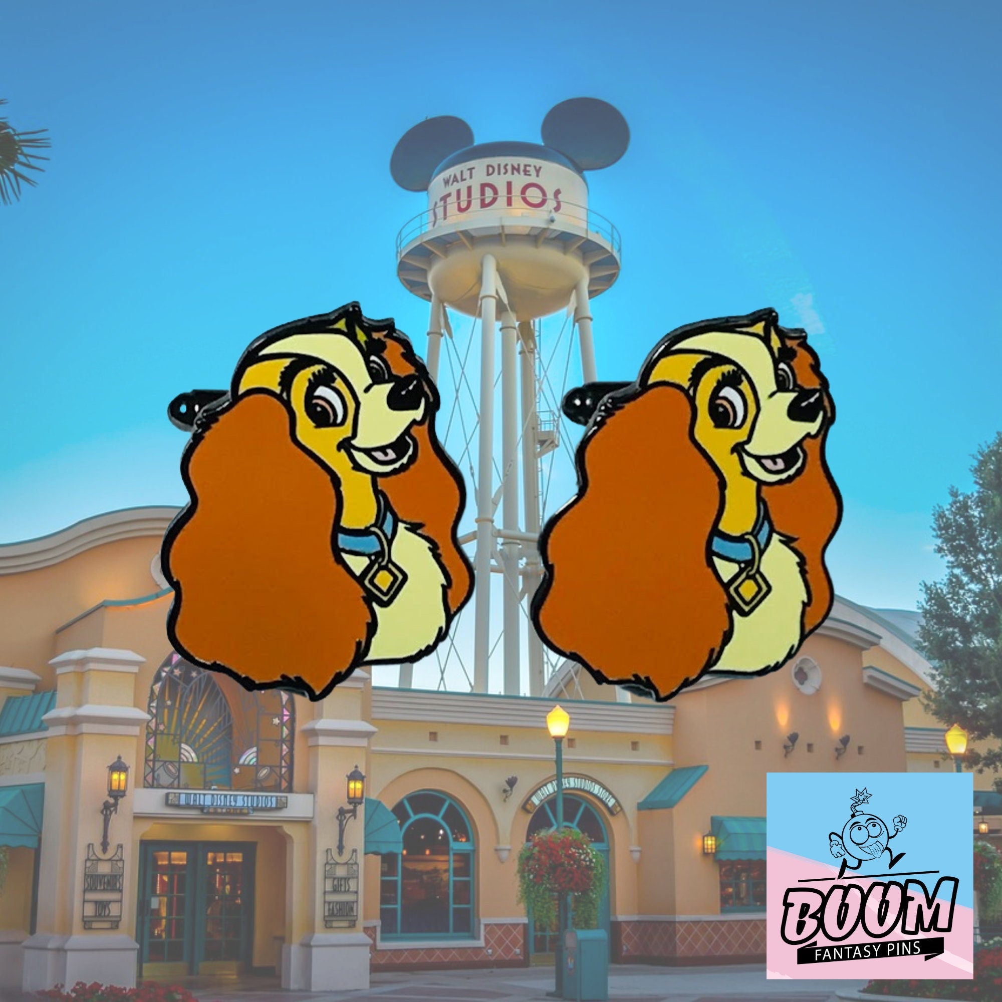 Gemelos – Dama de La Dama y el Vagabundo – Disney Fantasy