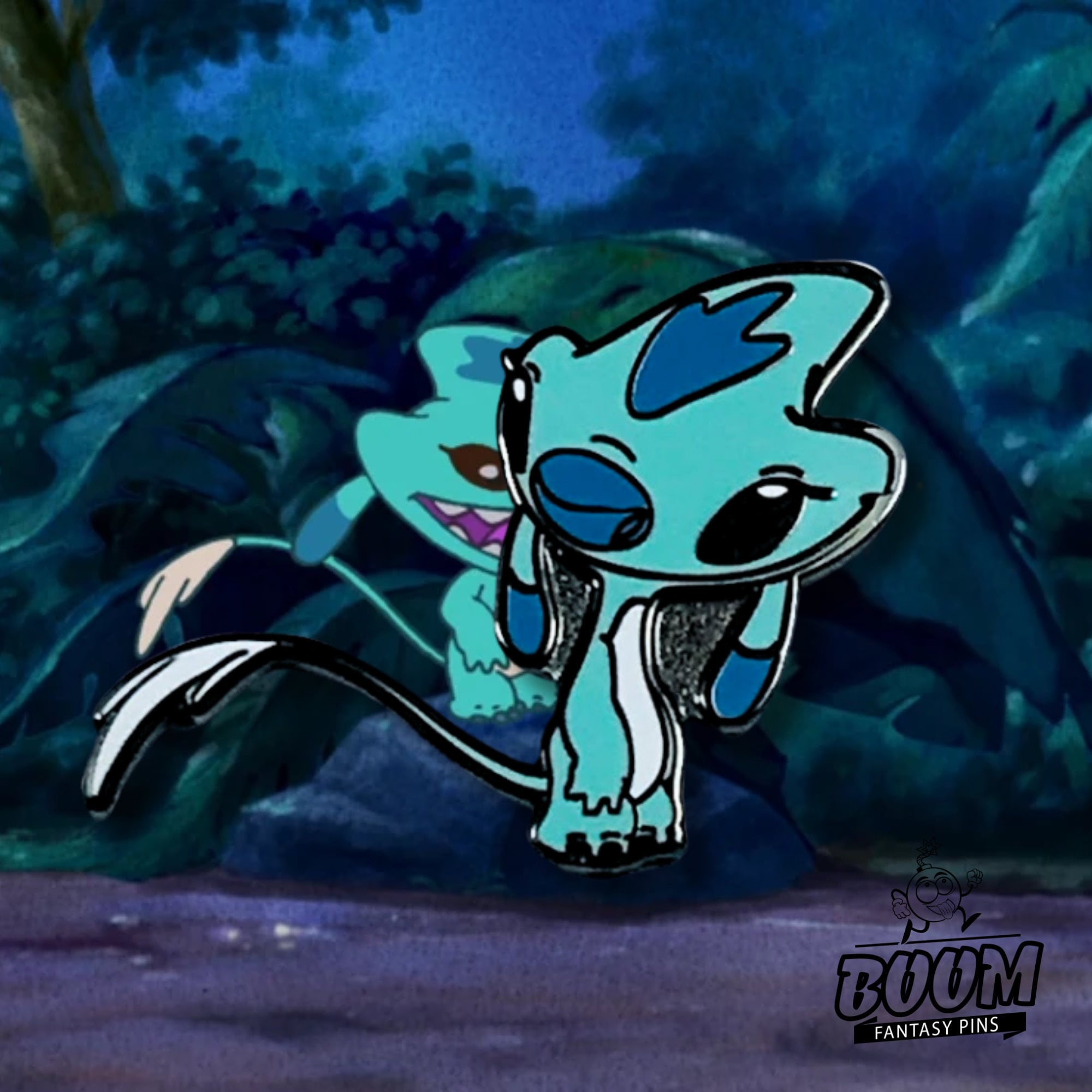 Pin – Bella y Experimento 248 de Lilo y Stitch – Disney Fantasy