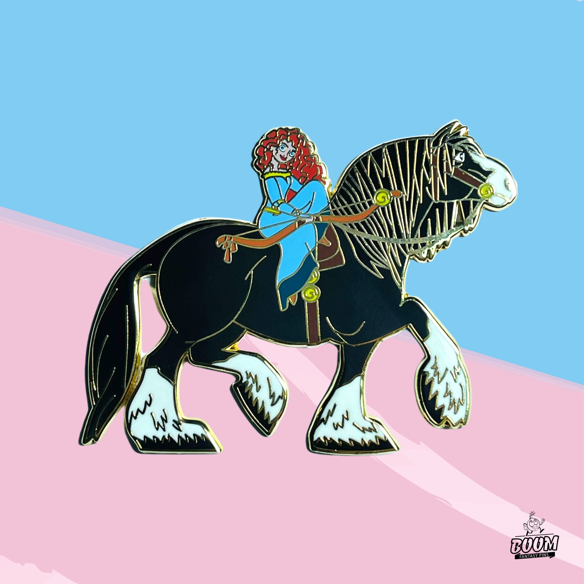 Pin's – Princesse Merida du film Rebelle – Disney Fantasy