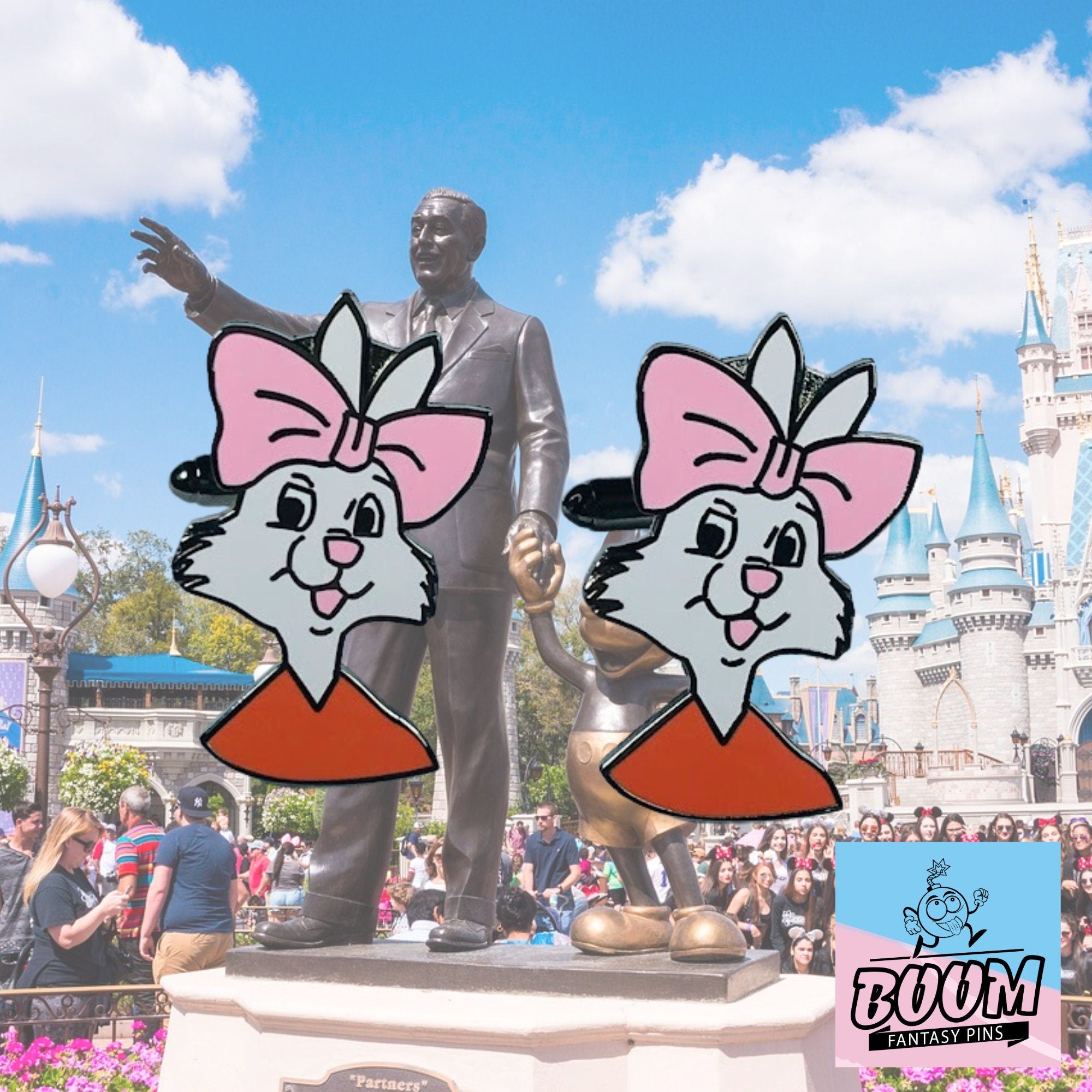 Cufflinks – Sis Bunny from Robin Hood – Disney Fantasy