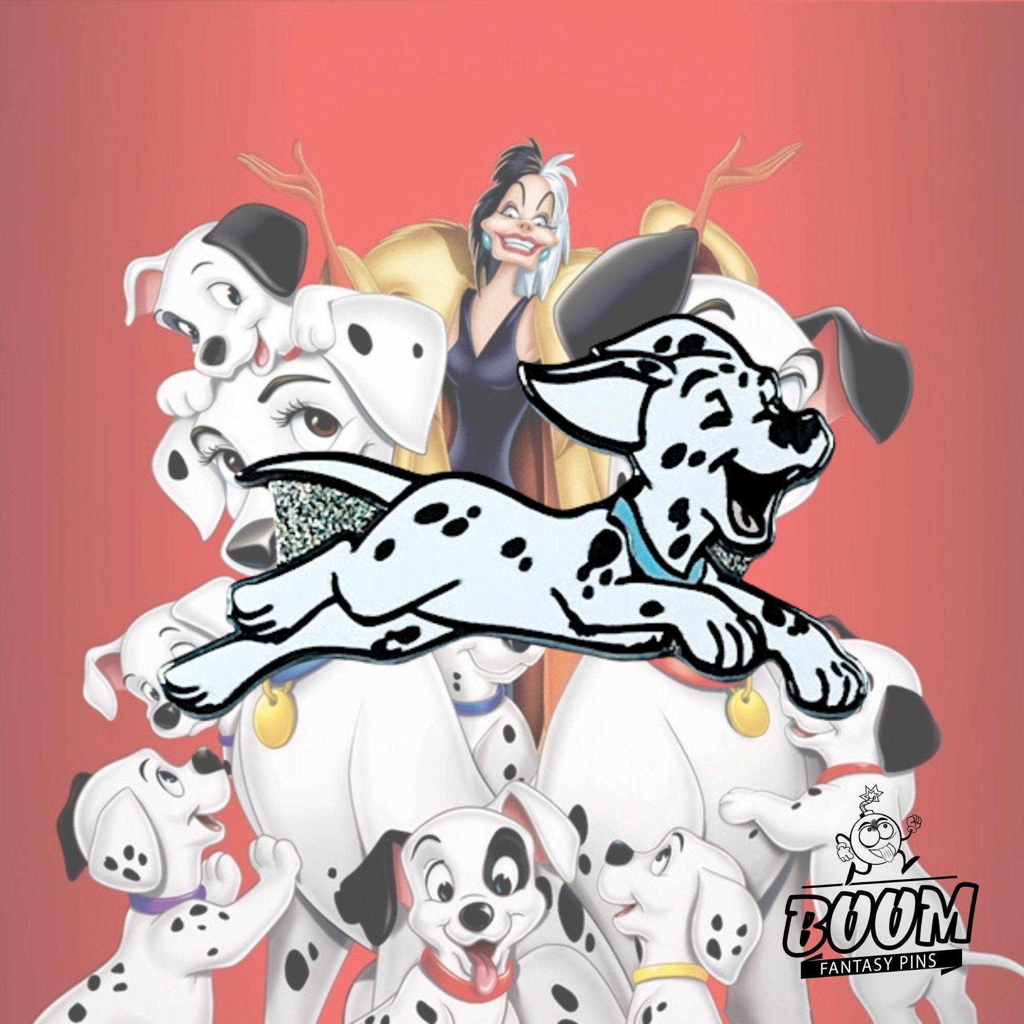 Pin's – Perdita des 101 Dalmatiens – Disney Fantasy