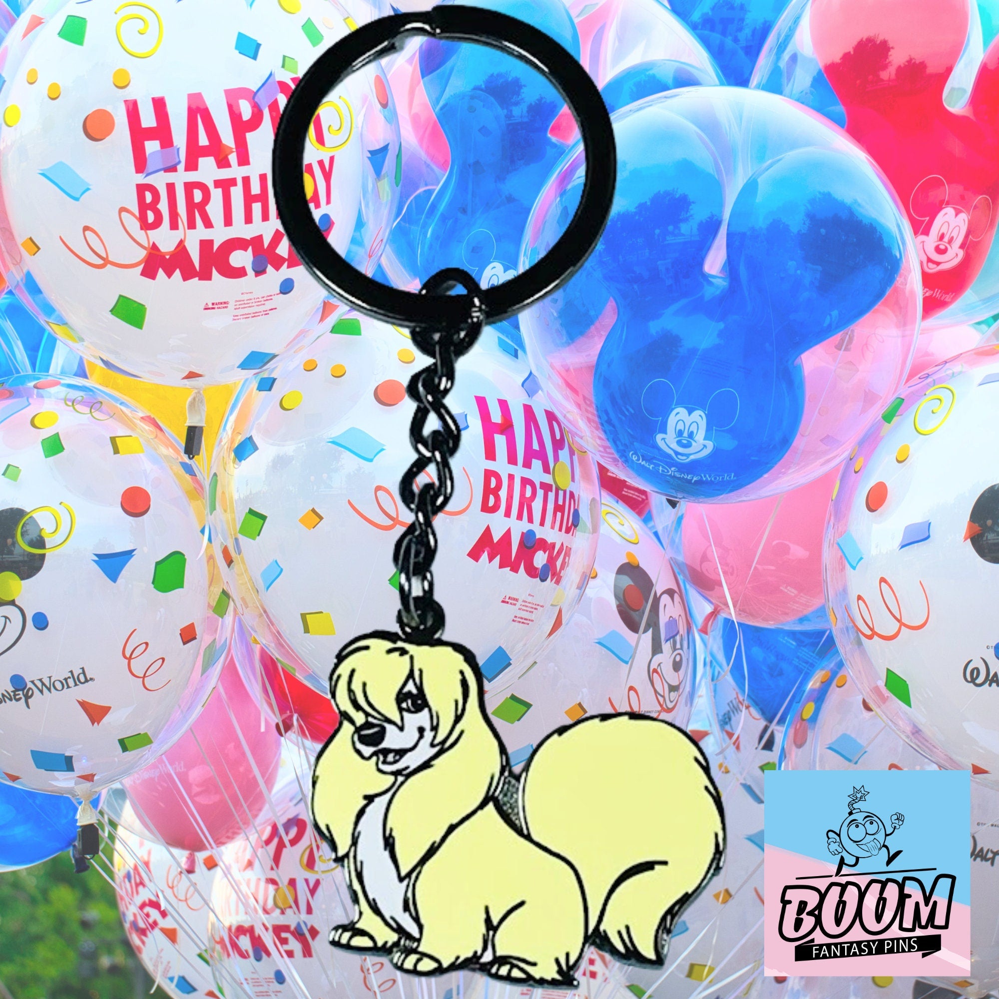 Llavero Peg de La Dama y el Vagabundo – Disney Fantasy