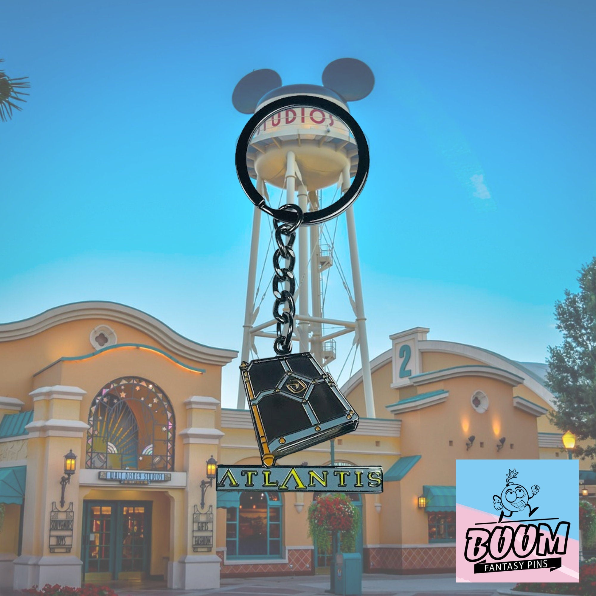 Llavero – Milo Thatch de Atlantis: El Imperio Perdido – Disney Fantasy