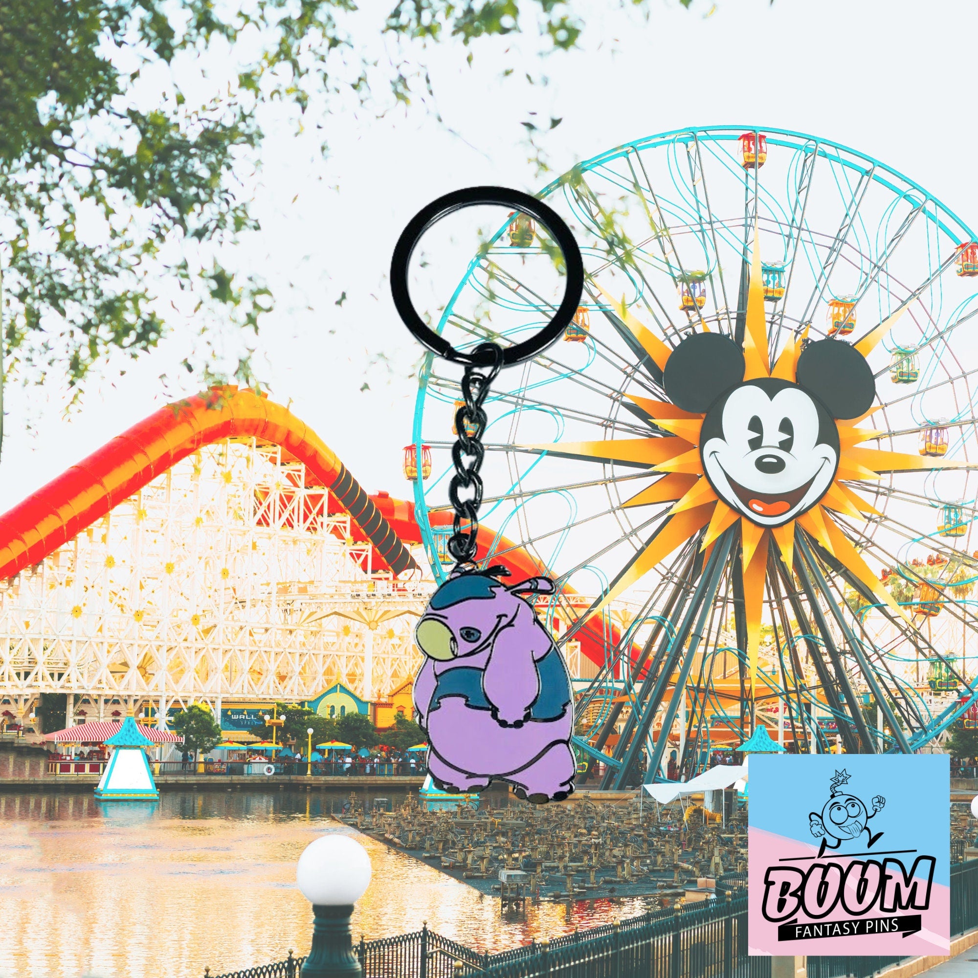 Llavero – Experimento Zawp 077 de Lilo y Stitch – Disney Fantasy