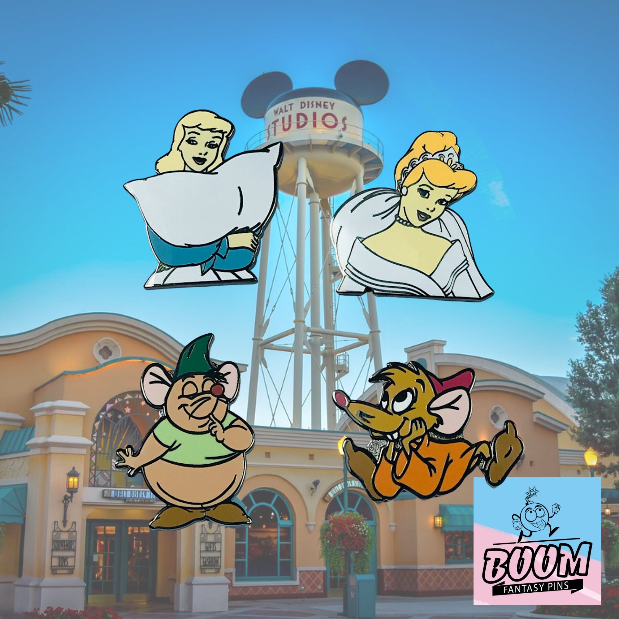 Pin – Jaq y Gus de Cenicienta – Disney Fantasy