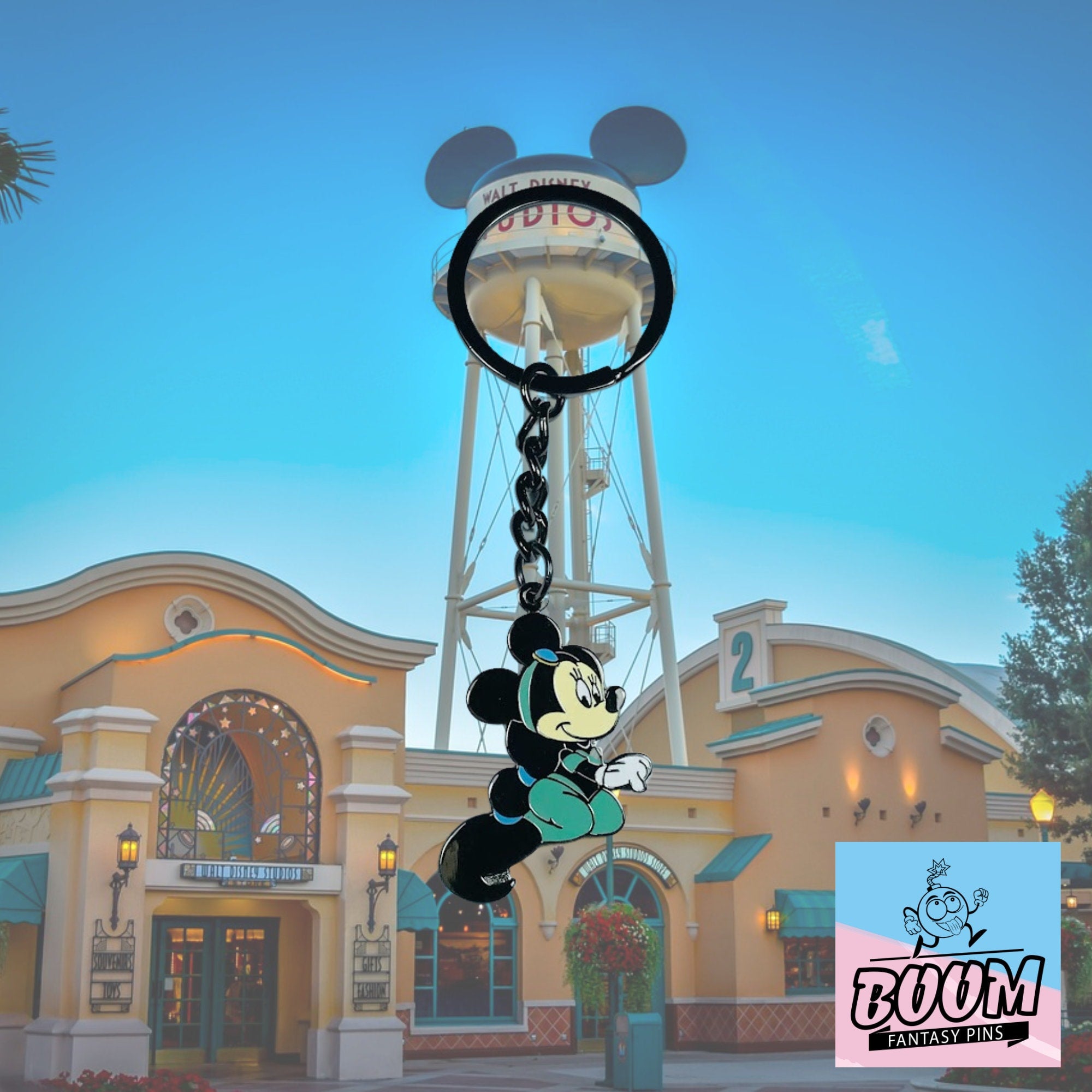 Porte-clés – Minnie Mouse en Jasmine d'Aladdin – Disney Fantasy