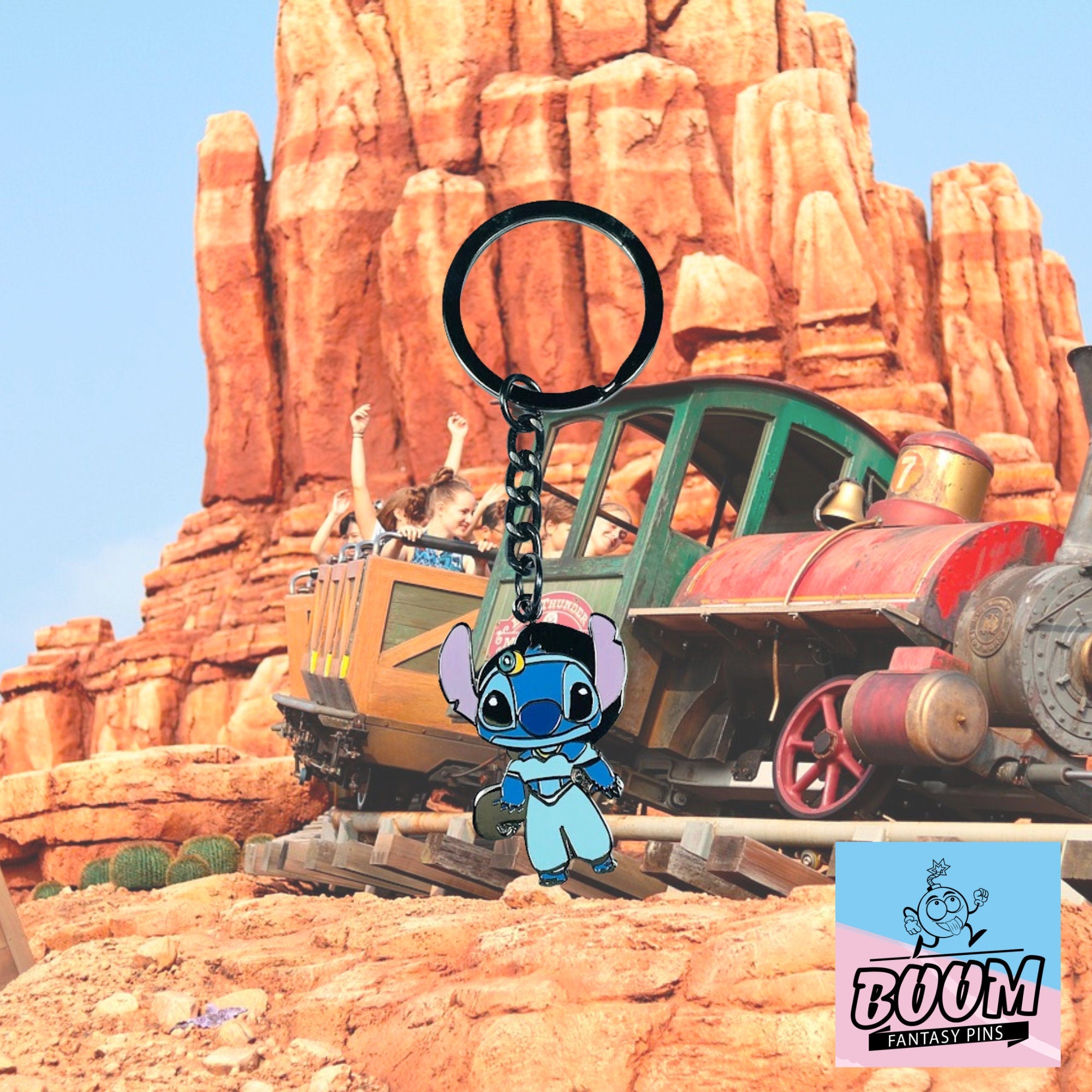 Porte-clés – Stitch Expérience 626 de Lilo &amp; Stitch – Disney Fantasy