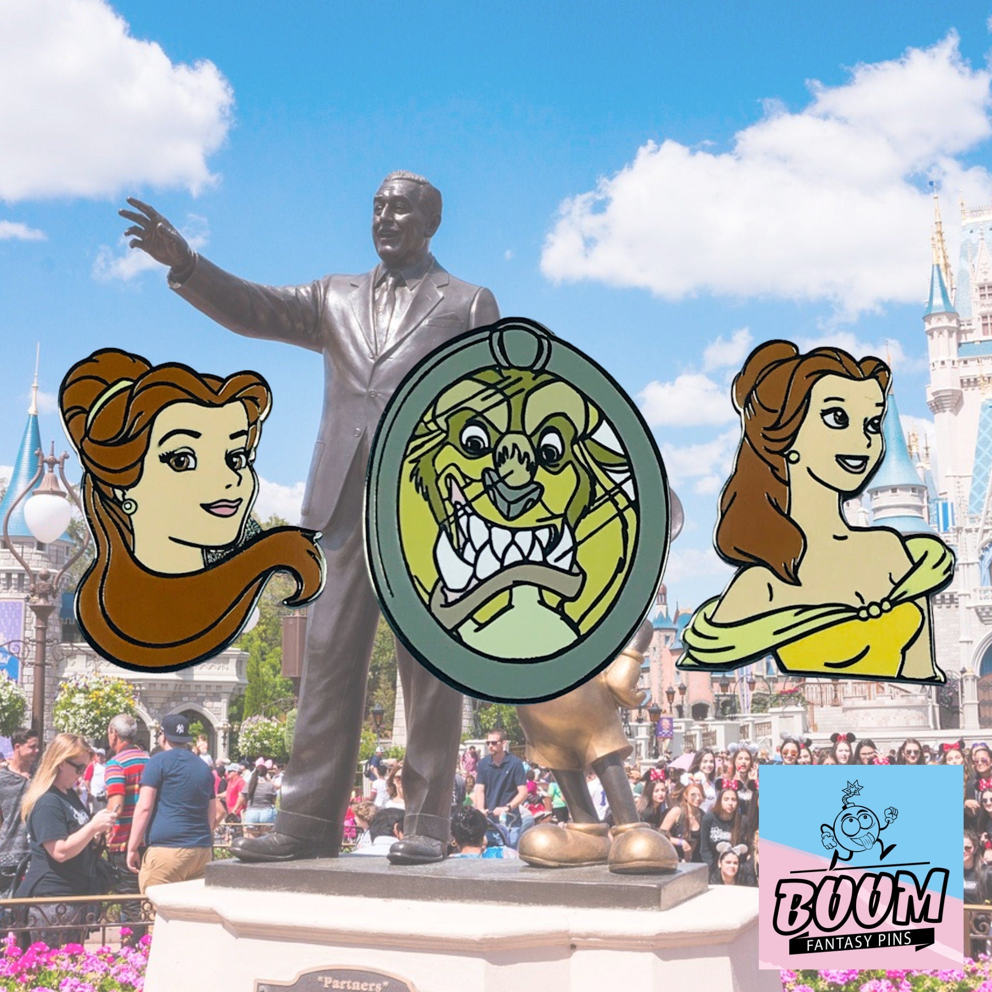 Pin – Bestia de La Bella y la Bestia – Disney Fantasy