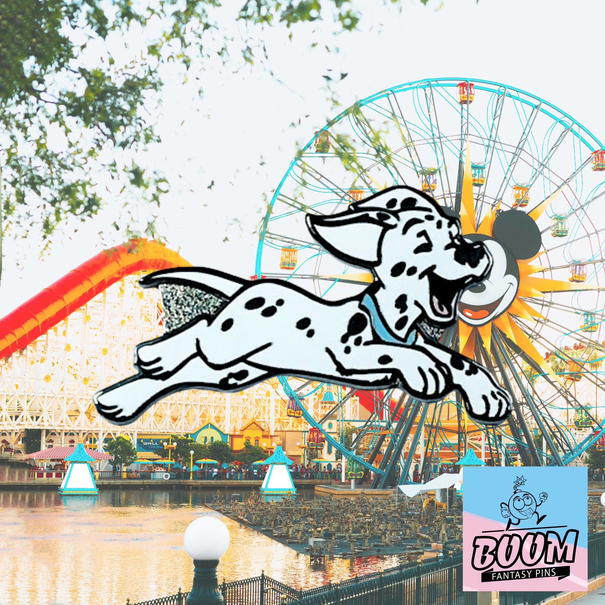 Pin's – Perdita des 101 Dalmatiens – Disney Fantasy