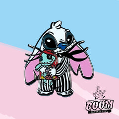 Pin – Stitch como Jack Skellington de Lilo &amp; Stitch y Pesadilla antes de Navidad – Disney Fantasy