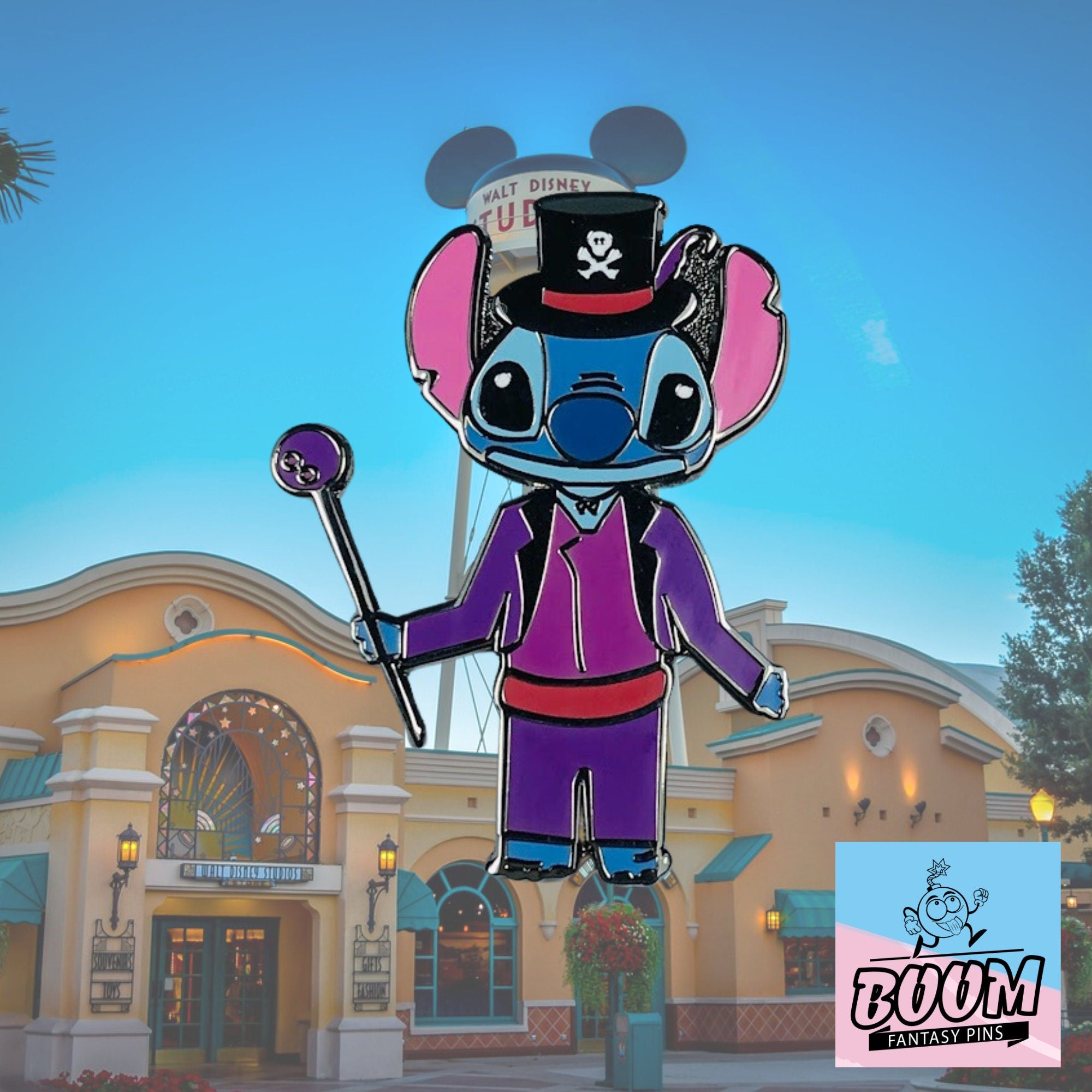 Pin – Stitch como el Dr. Facilier de Lilo &amp; Stitch – Disney Fantasy
