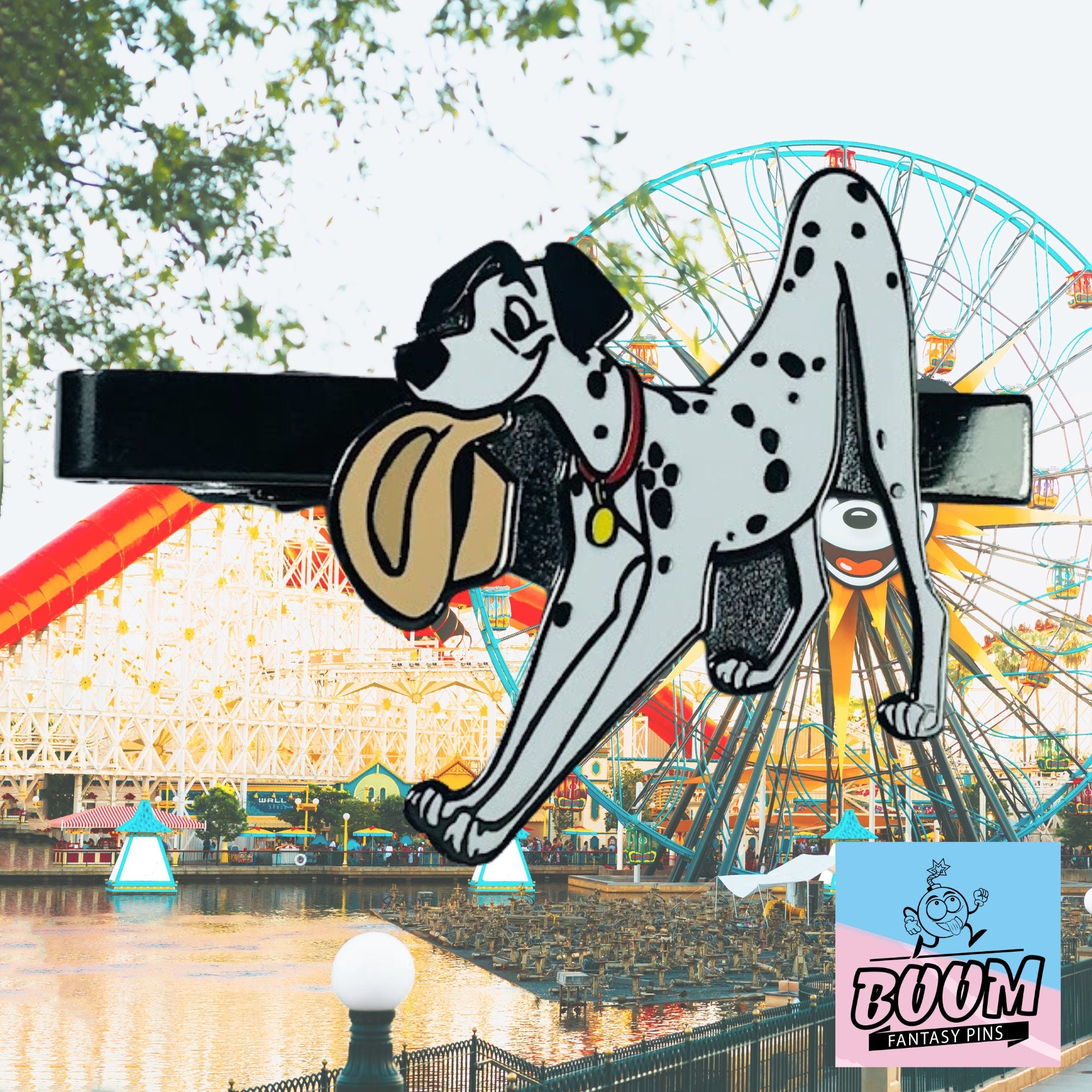 Pinza de corbata – Pongo de 101 Dálmatas – Disney Fantasy