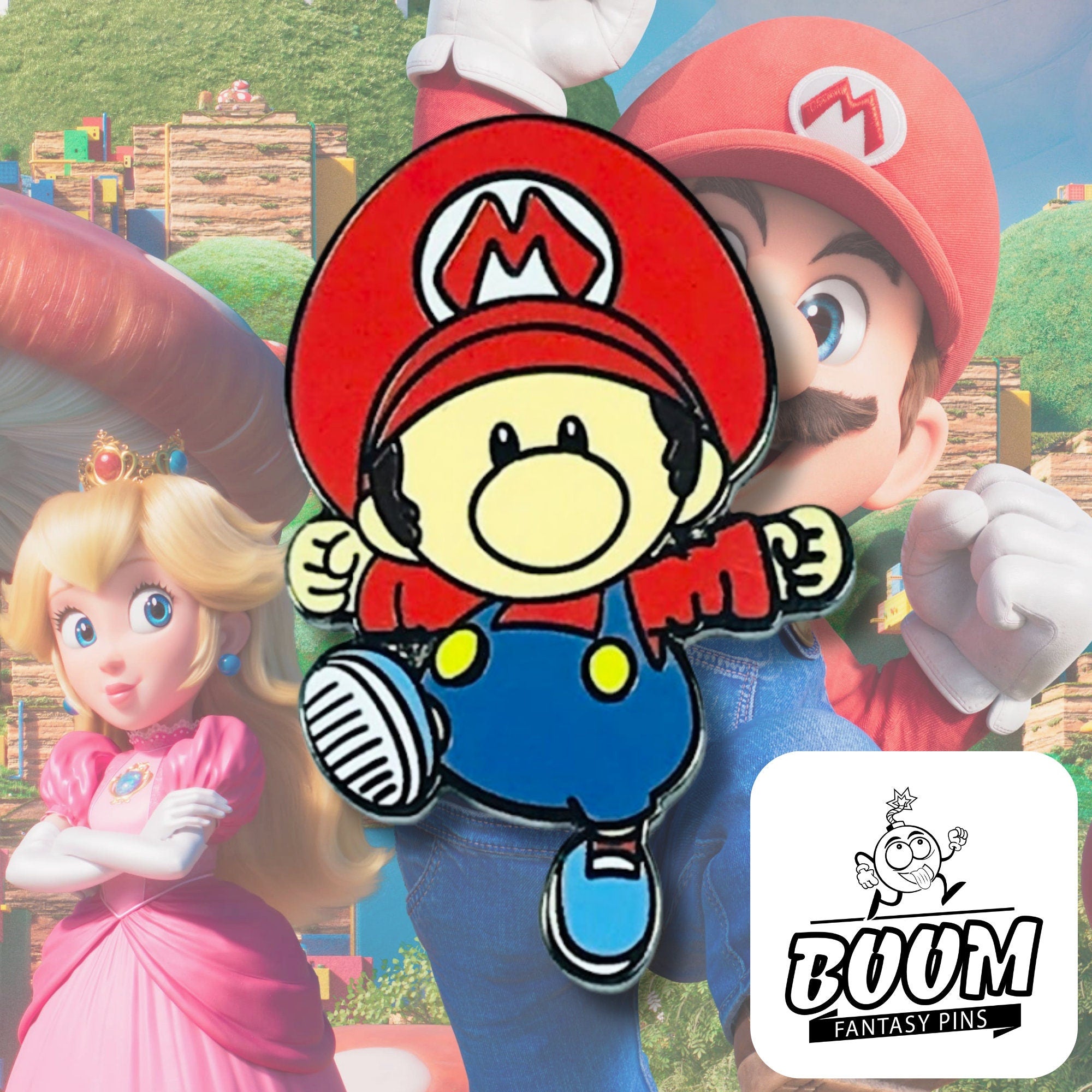 Pin's – Mario de Super Mario Bros – Franchise Nintendo