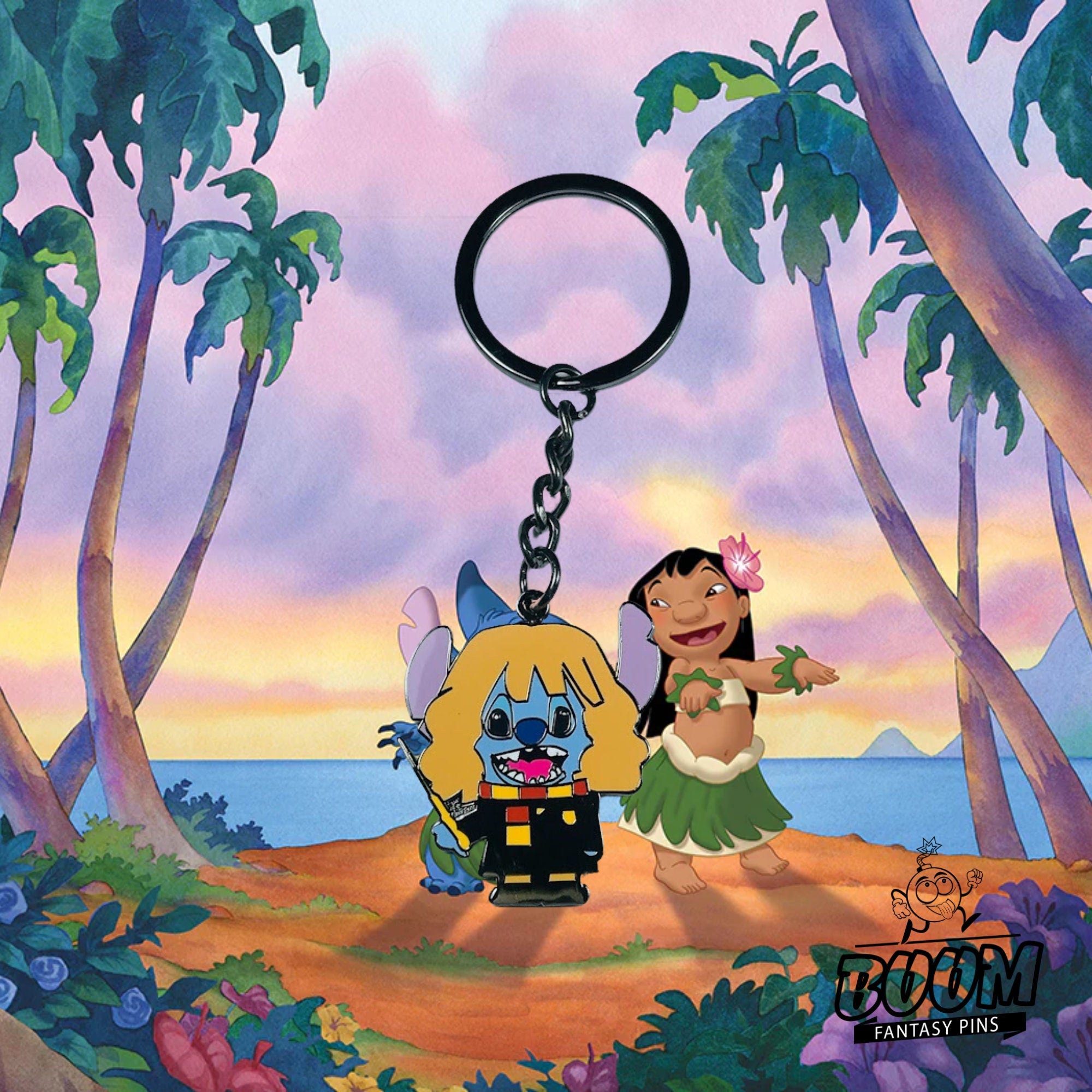 Llavero – Stitch como Hermione de Lilo &amp; Stitch – Disney Fantasy