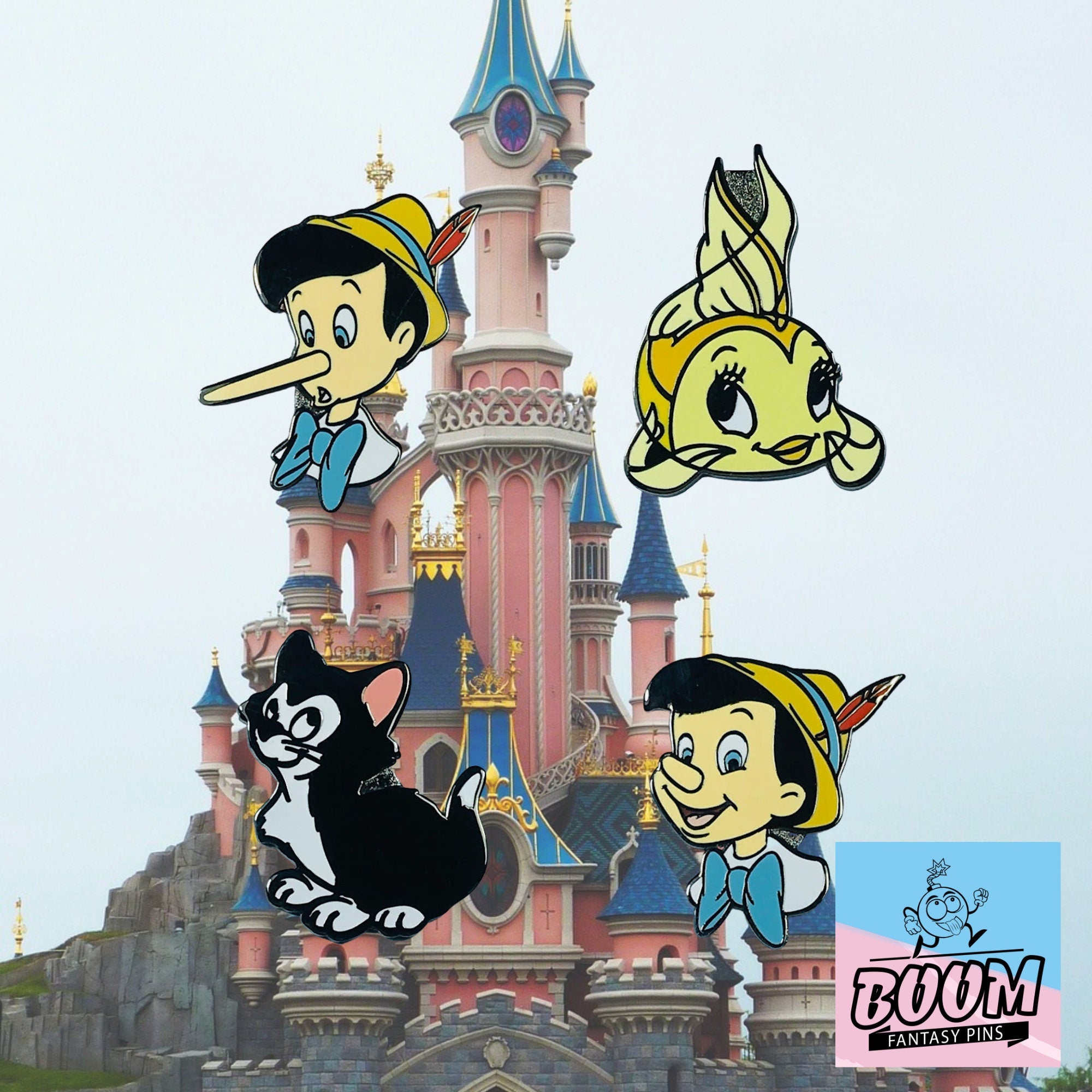Pin's – Pinocchio du film Pinocchio – Disney Fantasy