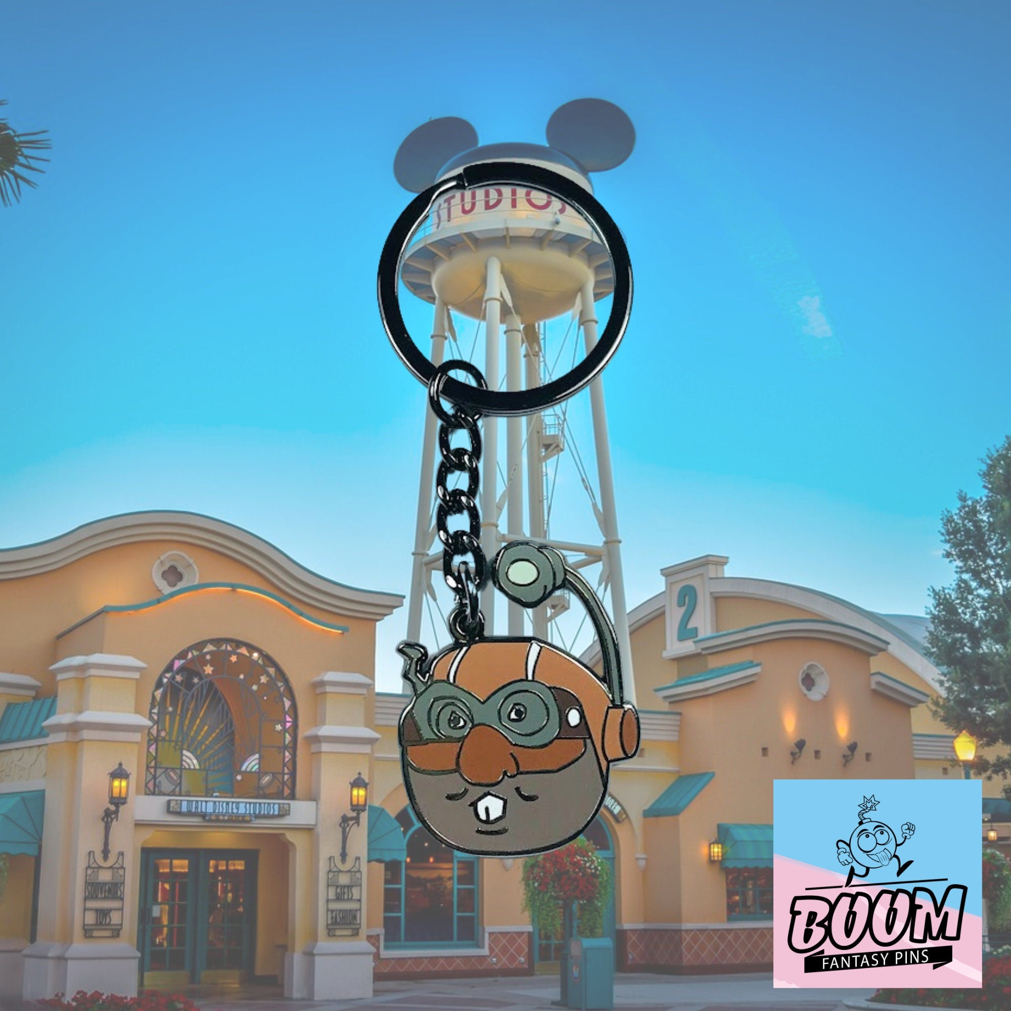 Porte-clés – La Taupe d'Atlantide, l'empire perdu – Disney Fantasy