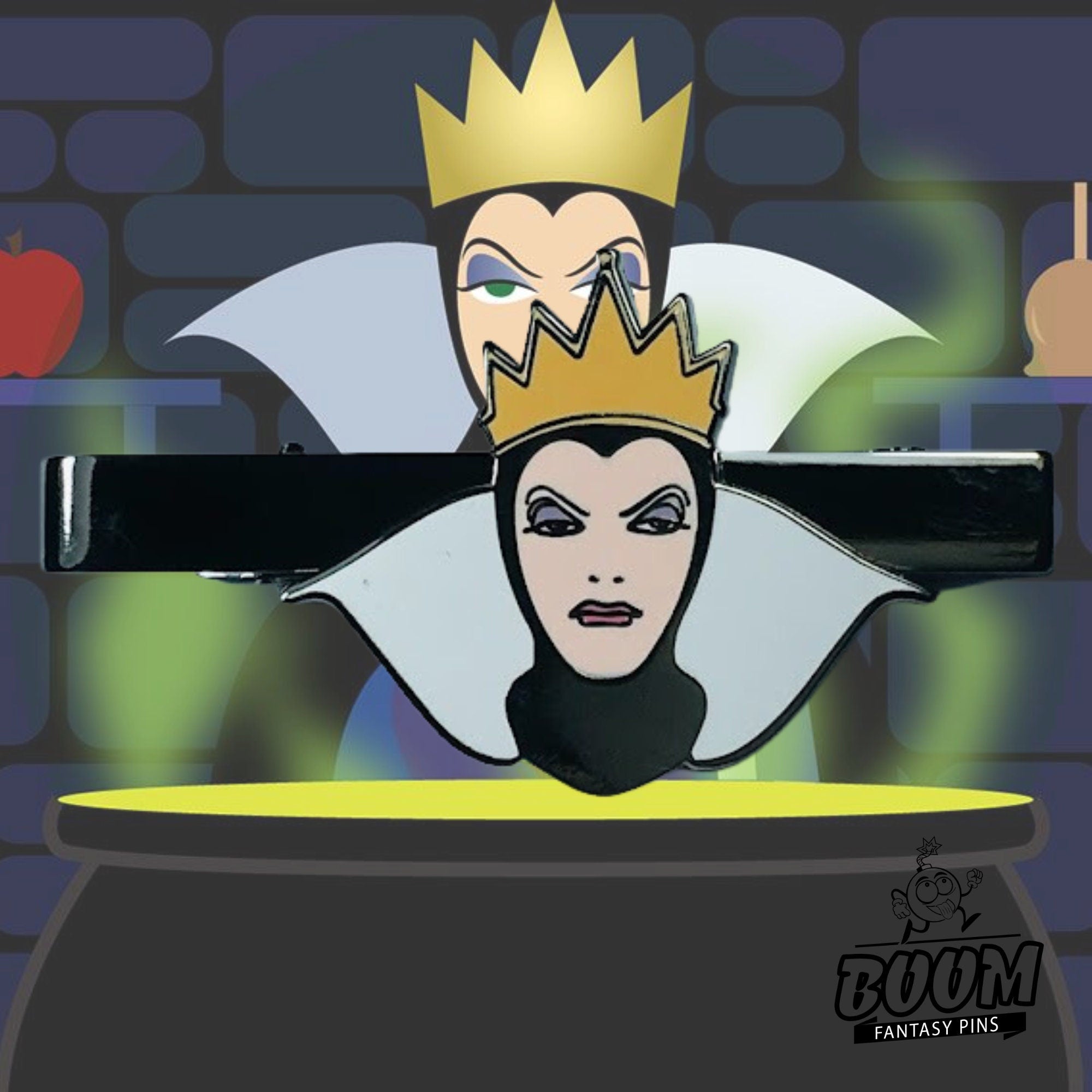 Tie Clip – Evil Queen from Snow White – Disney Fantasy