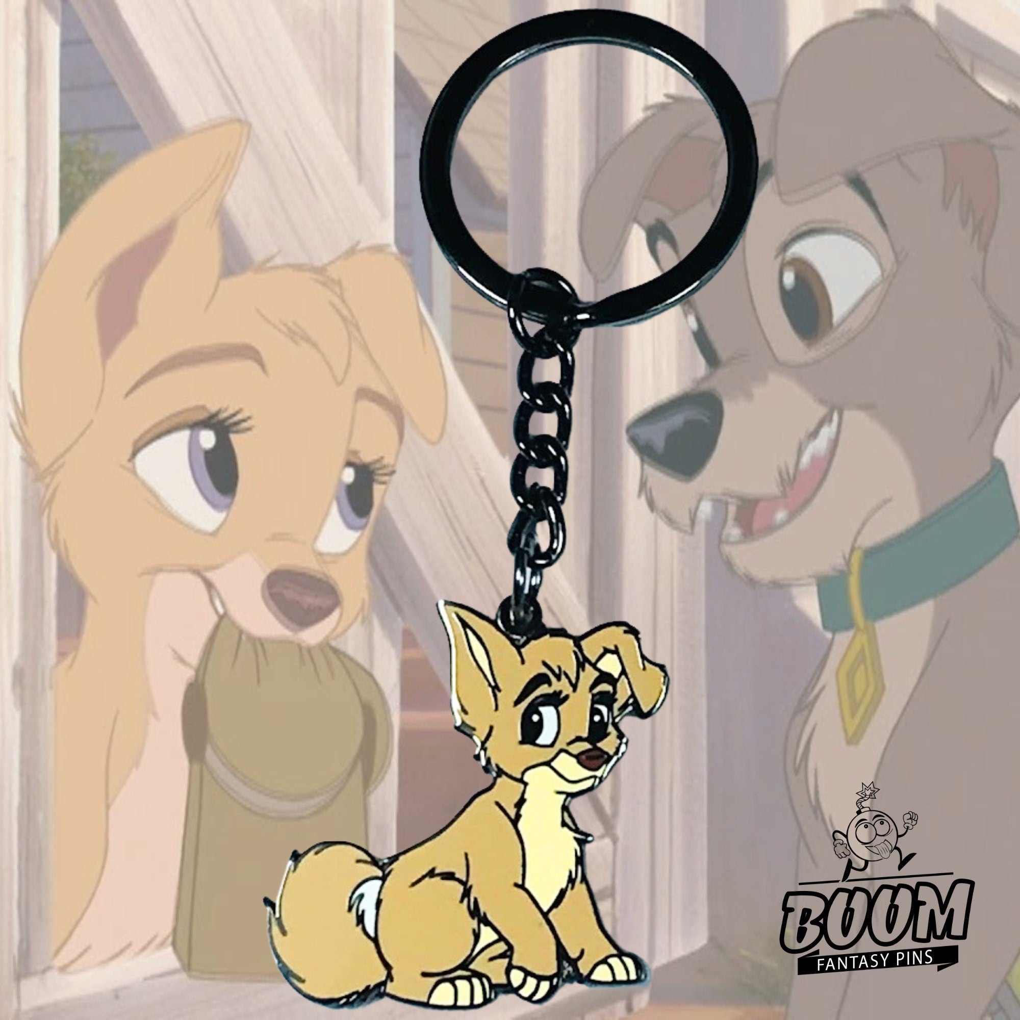 Llavero – Ángel de La Dama y el Vagabundo – Disney Fantasy