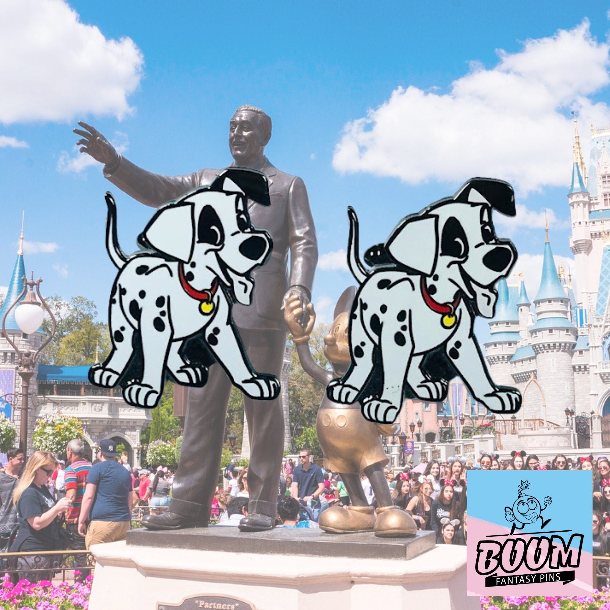 Gemelos bicolores de 101 Dálmatas – Disney Fantasy