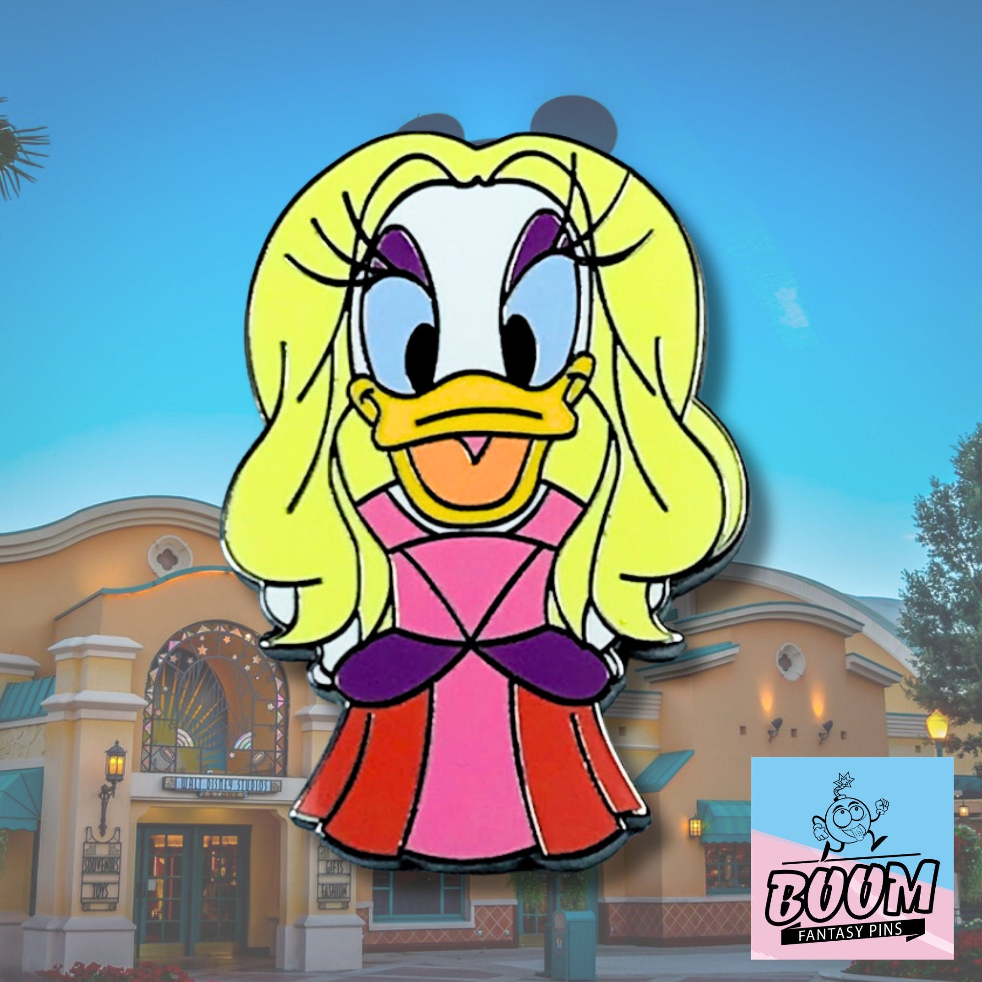 Pin's – Sara et Donald Duck du film Hocus Pocus – Disney Fantasy