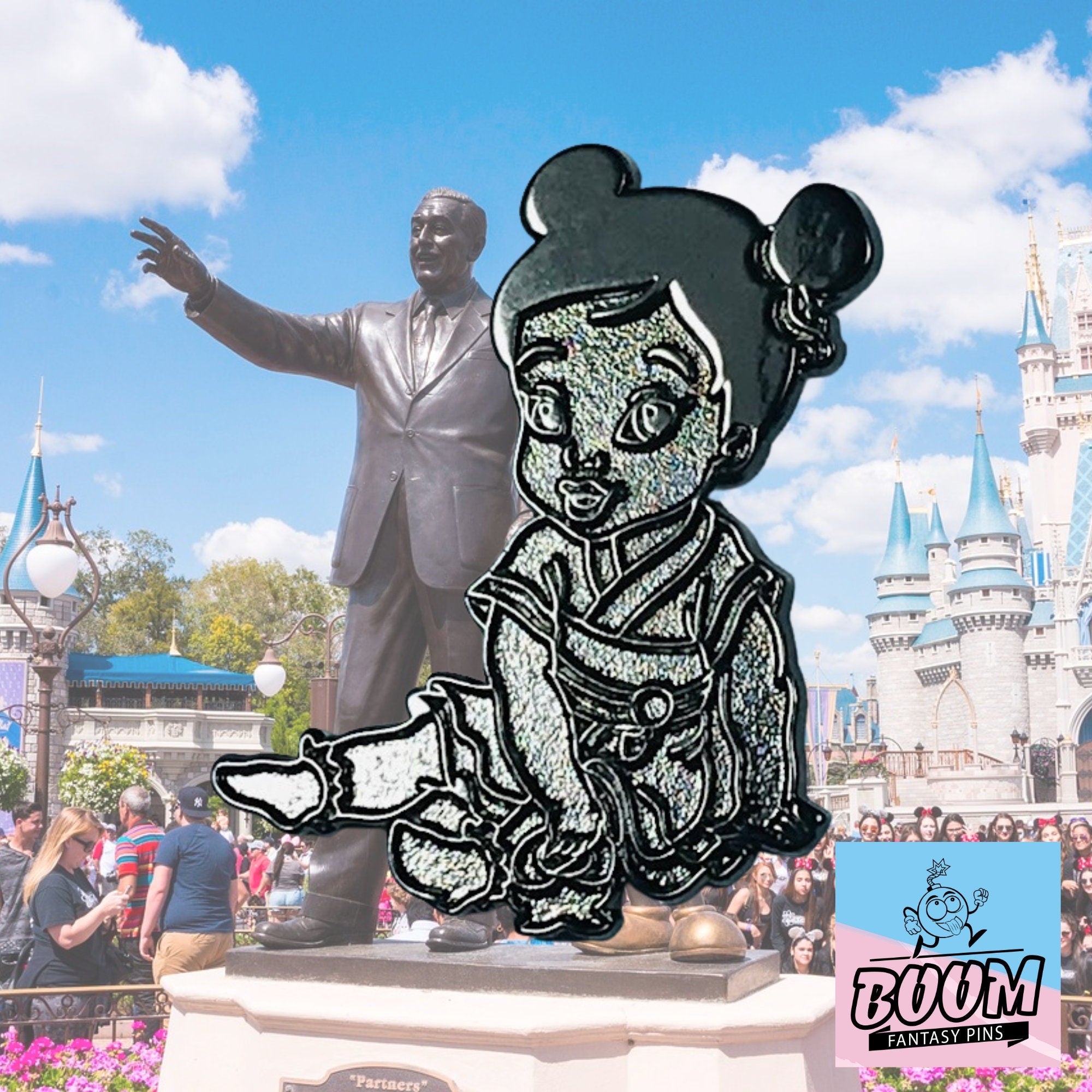 Pin's – Mulan du film Mulan – Disney Fantasy