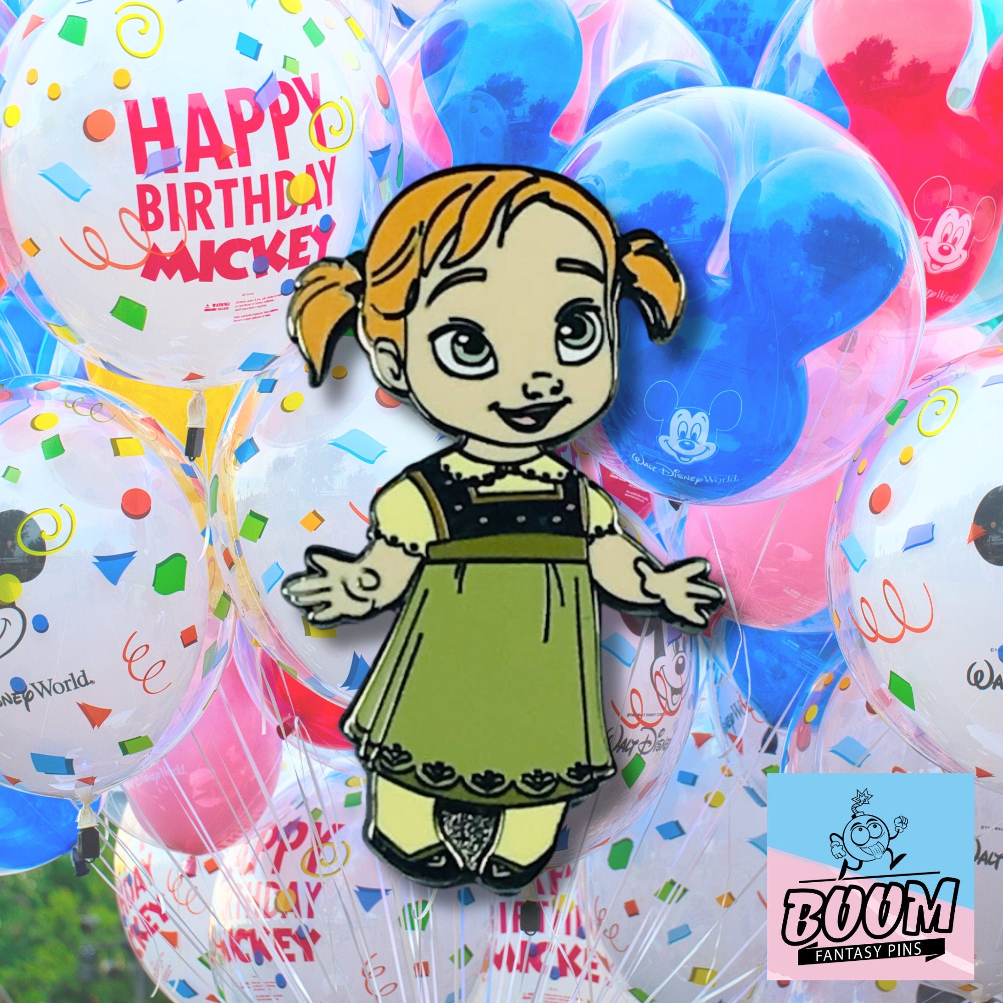 Pin – Princess Anna from Frozen – Disney Fantasy