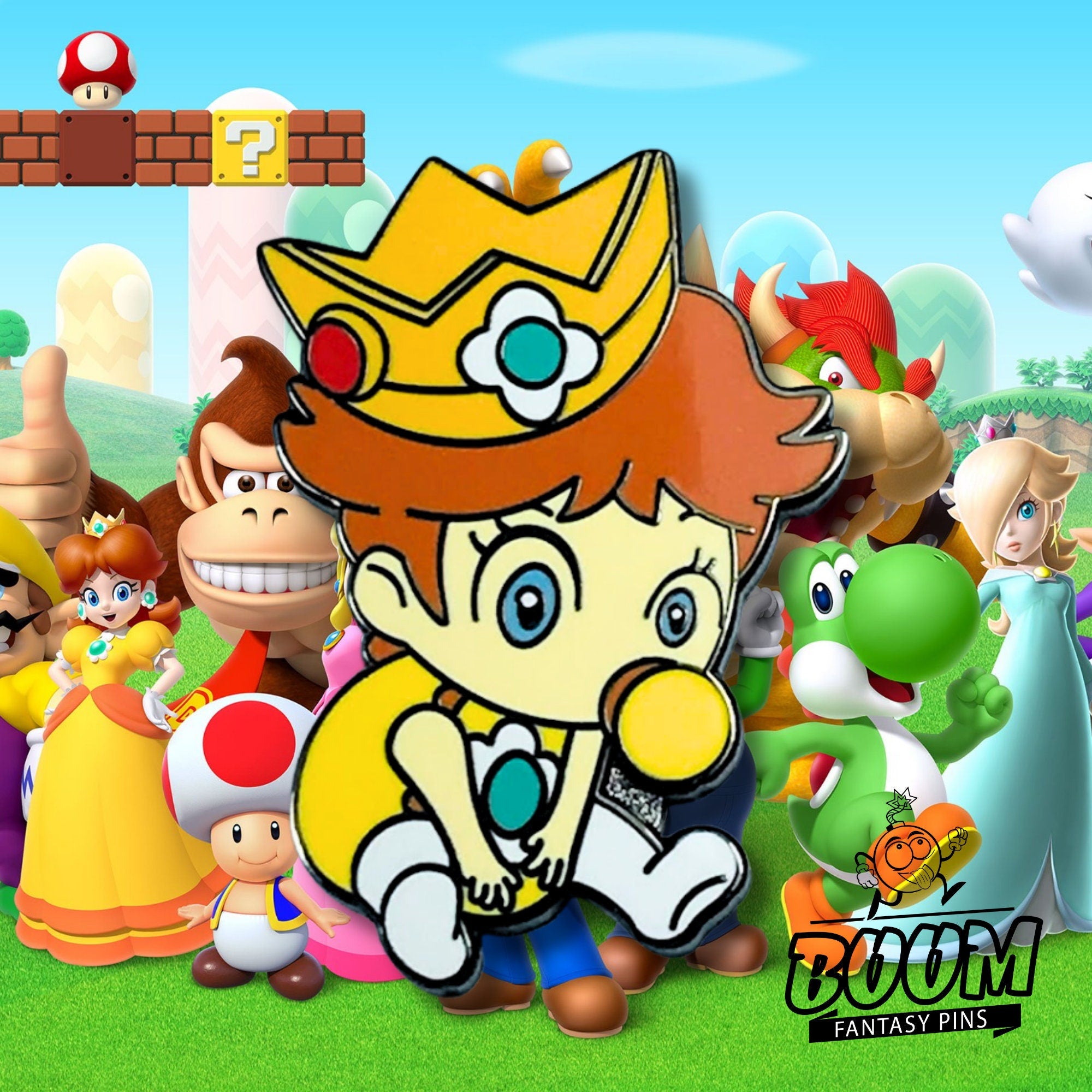 Pin's – Princesse Daisy de Super Mario Bros – Disney Fantasy