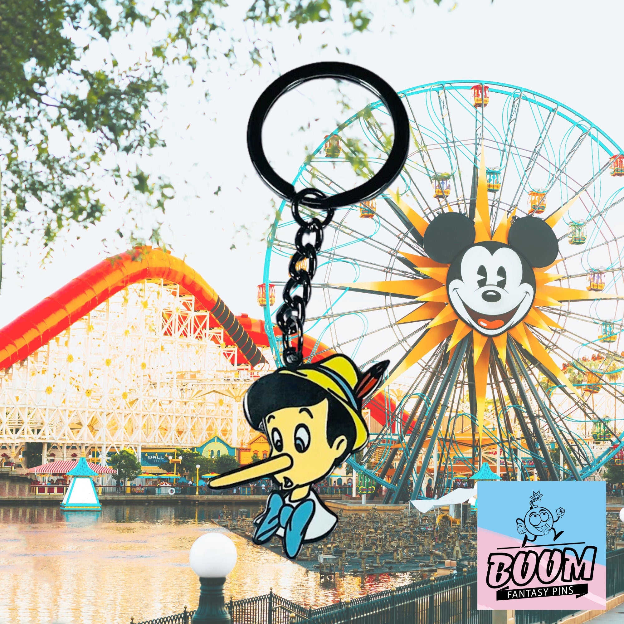 Porte-clés – Pinocchio du film Pinocchio de Disney Fantasy