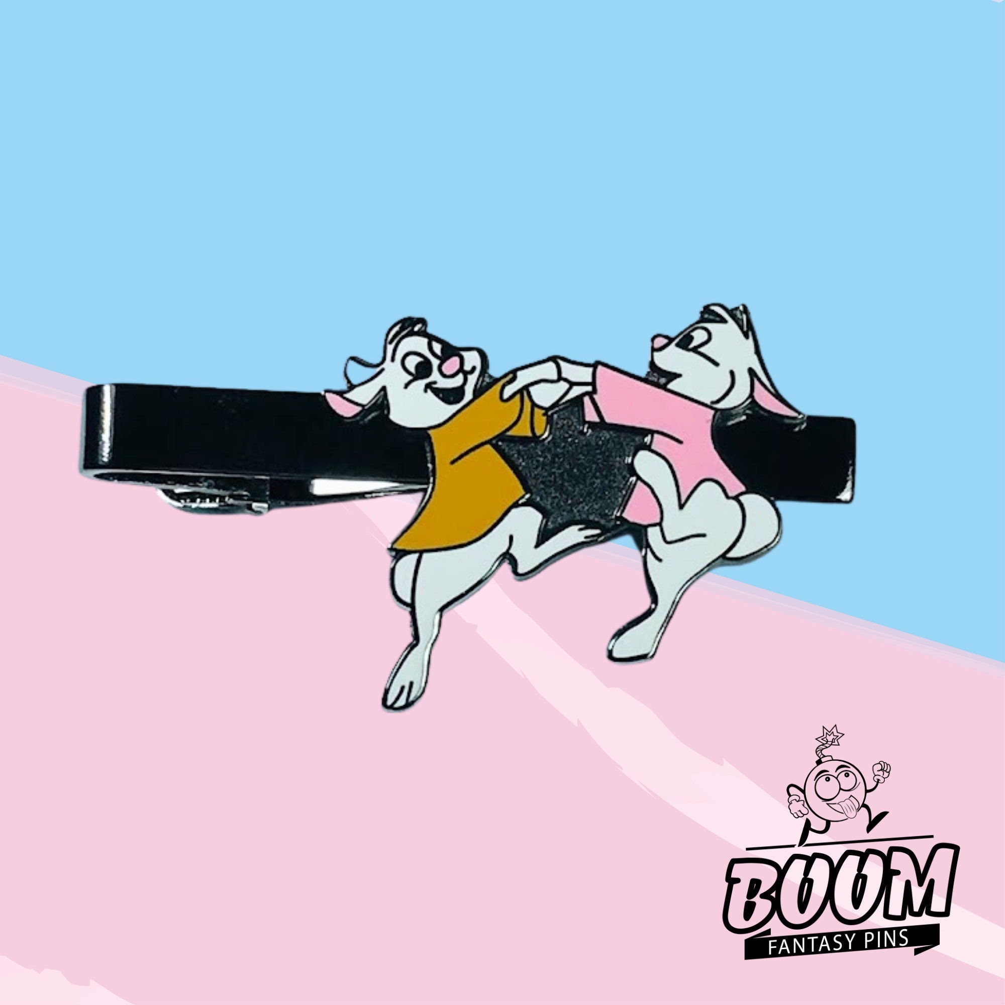 Pinza de corbata – Skippy Yellow y Sis Bunny de Robin Hood – Disney Fantasy