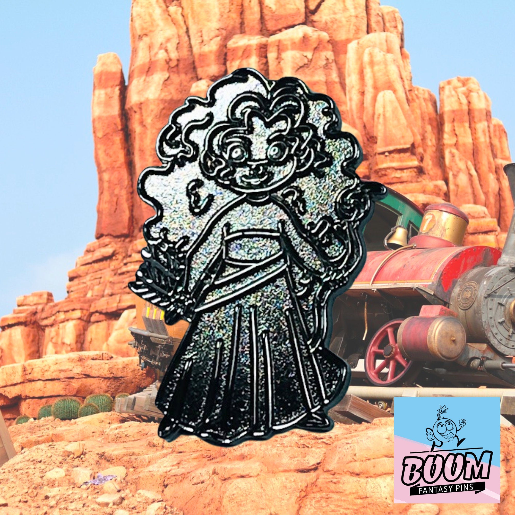 Pin's – Merida en zombie du film Rebelle – Disney Fantasy