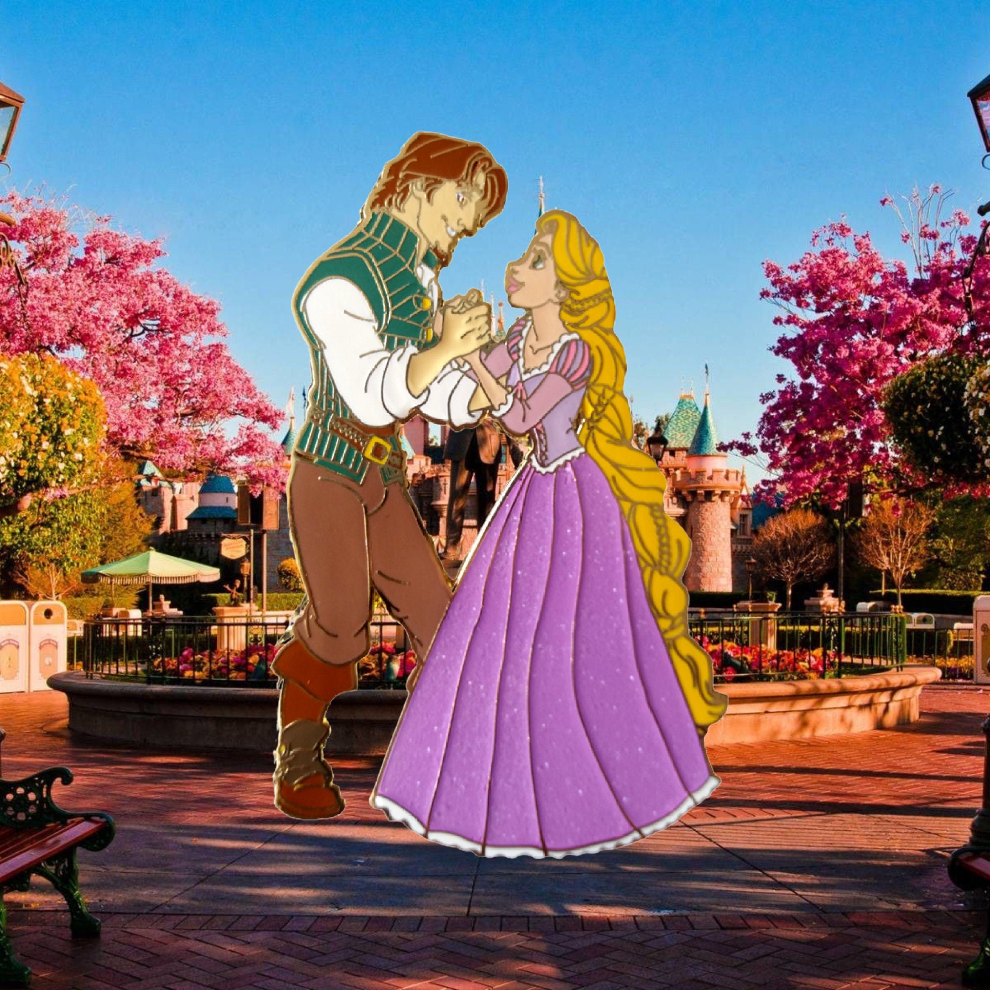 Pin – Rapunzel y Flynn Rider de Enredados – Disney Fantasy