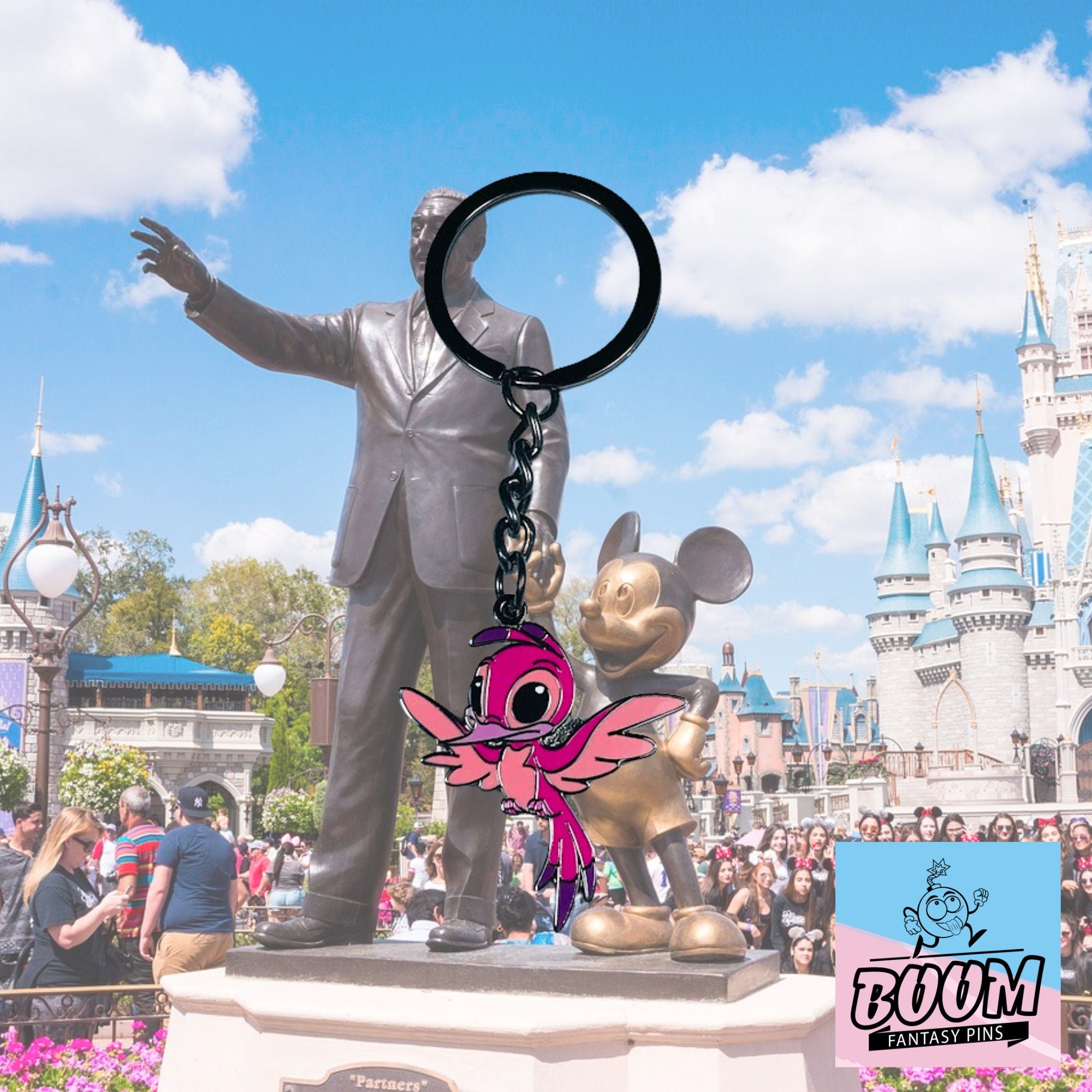 Llavero – Experimento 323 Hunkahunka de Lilo y Stitch – Disney Fantasy