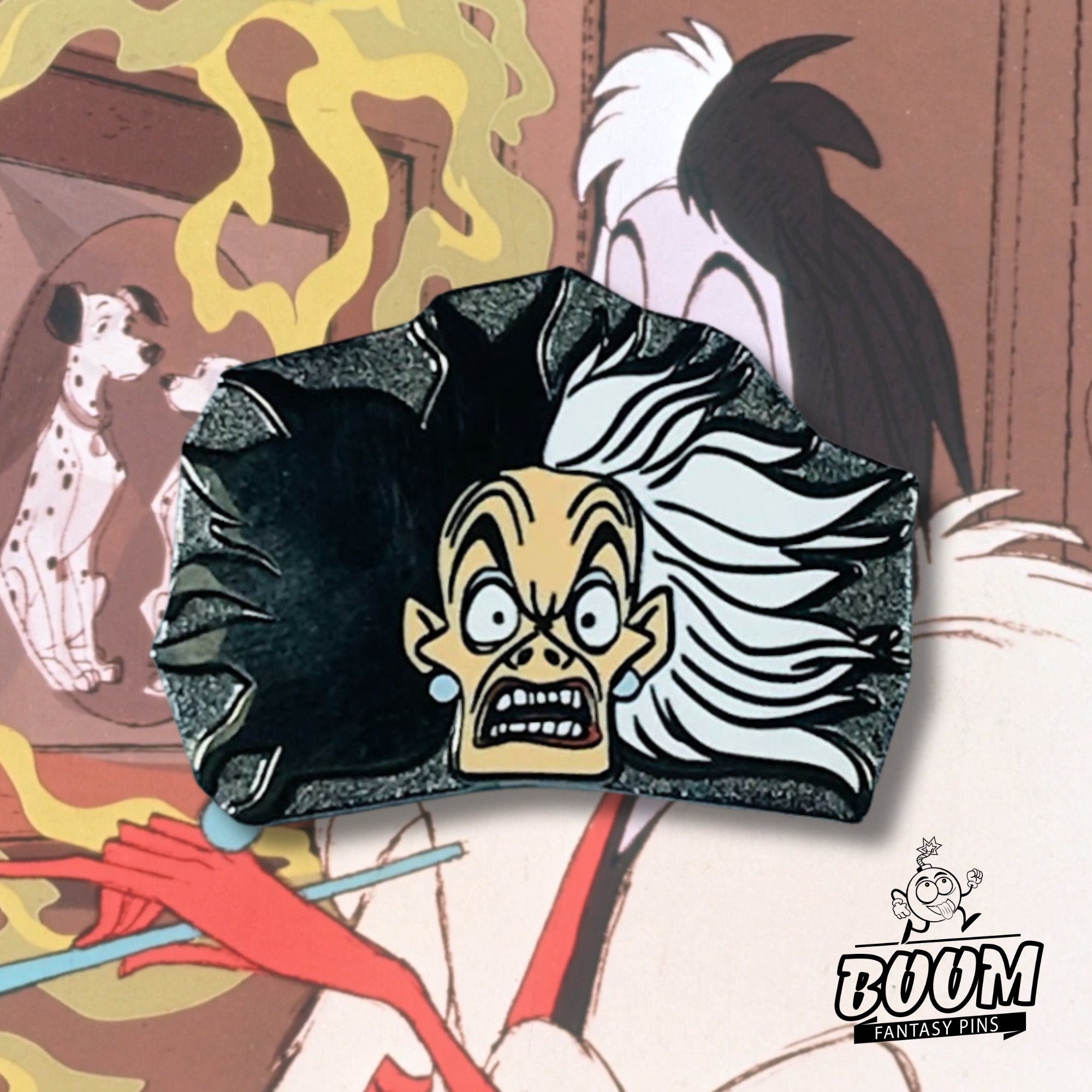 Pin's – Cruella De Vil des 101 Dalmatiens – Disney Fantasy