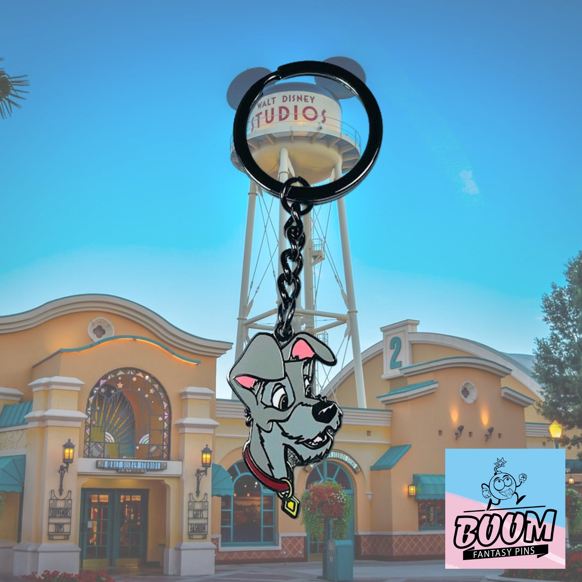 Llavero – Vagabundo de La Dama y el Vagabundo – Disney Fantasy